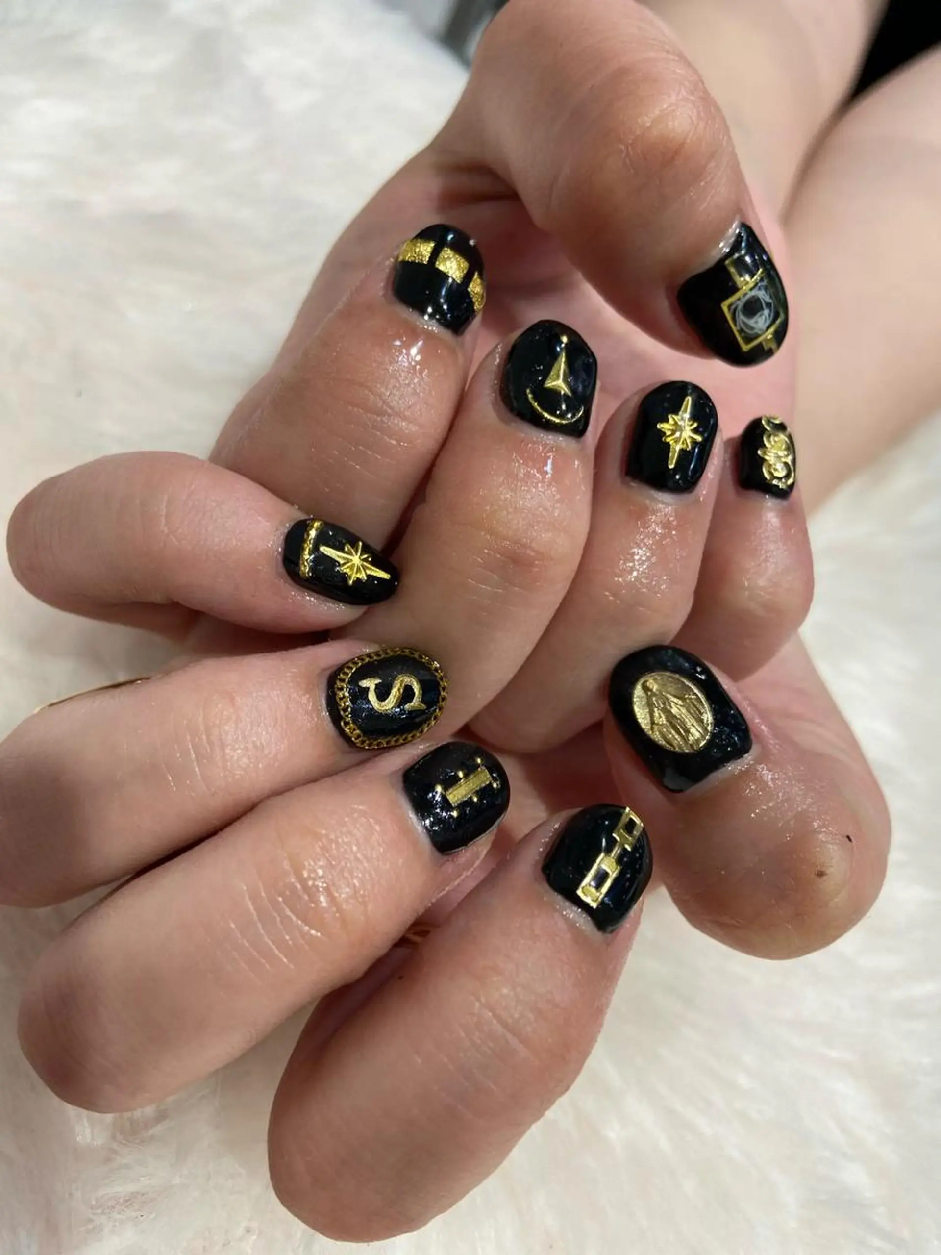 ネイル ハンドネイル 🧸プルエクステ❤︎ ネイルKAO🧸のヘアスタイル