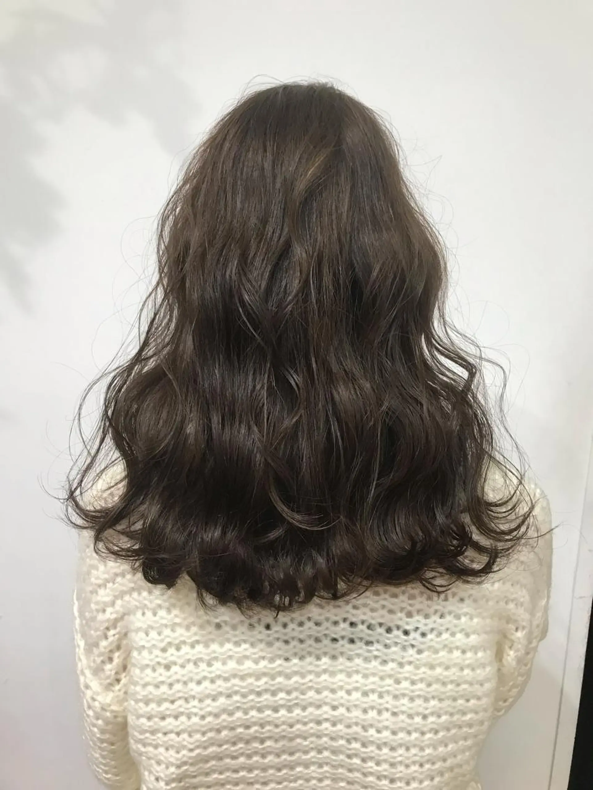 セミロング カラー ベージュカラー ヘアカラー トリートメント レイヤー/顔周り /AKARIのヘアスタイル