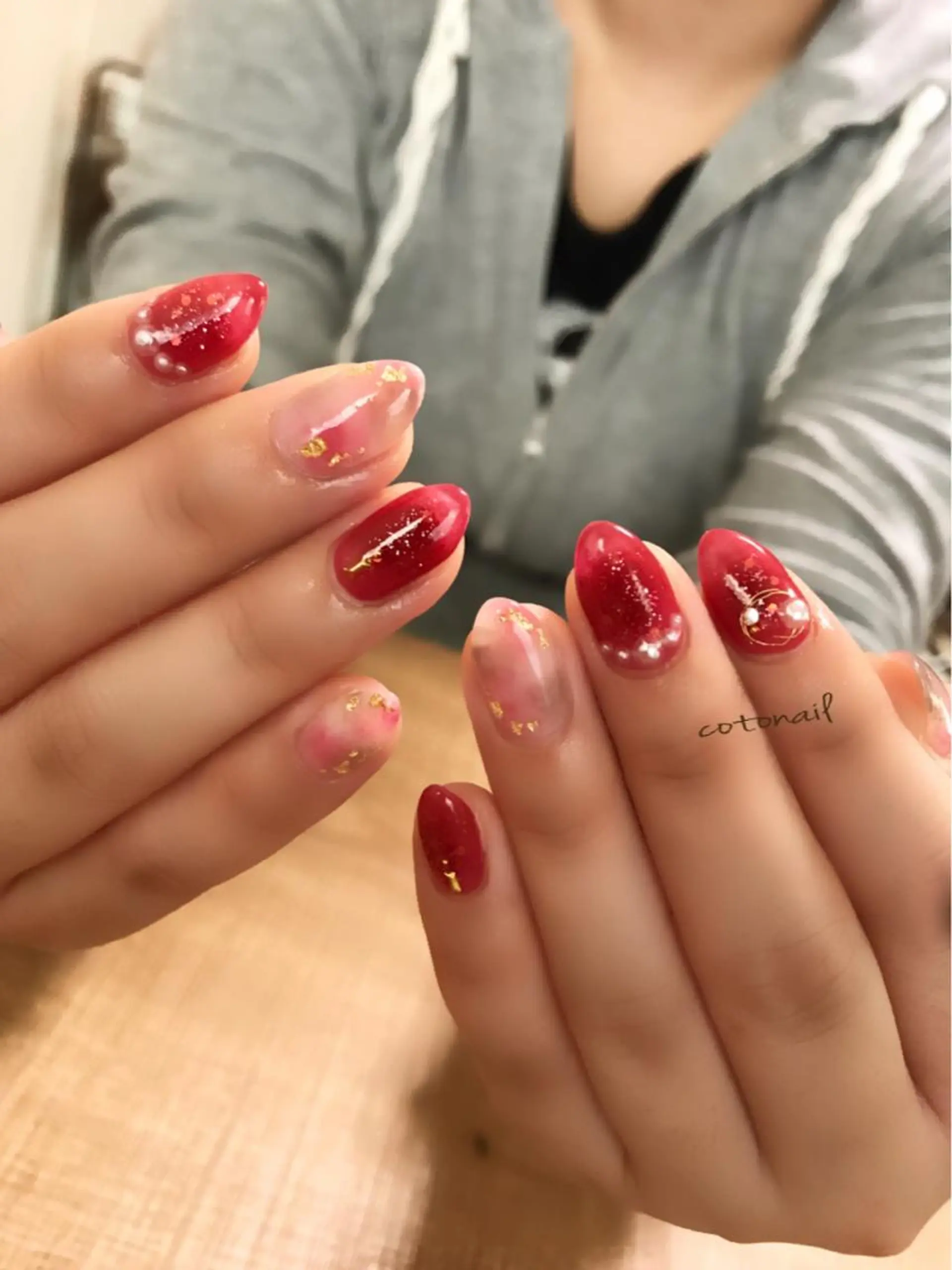 ネイル ツメトマツゲ .のネイルデザイン