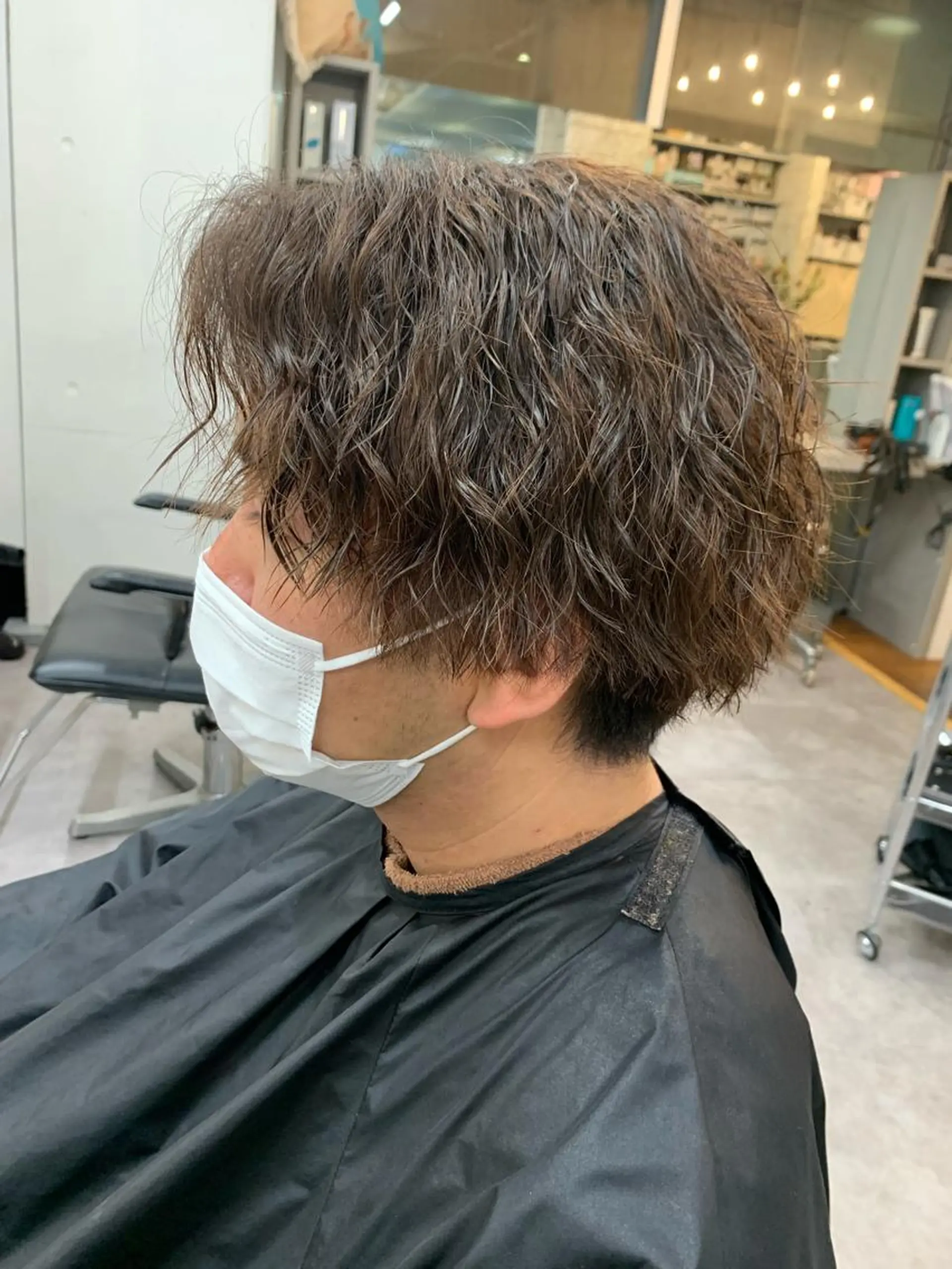 ショート ツイストパーマ fifth所属・きたみ すずのヘアスタイル