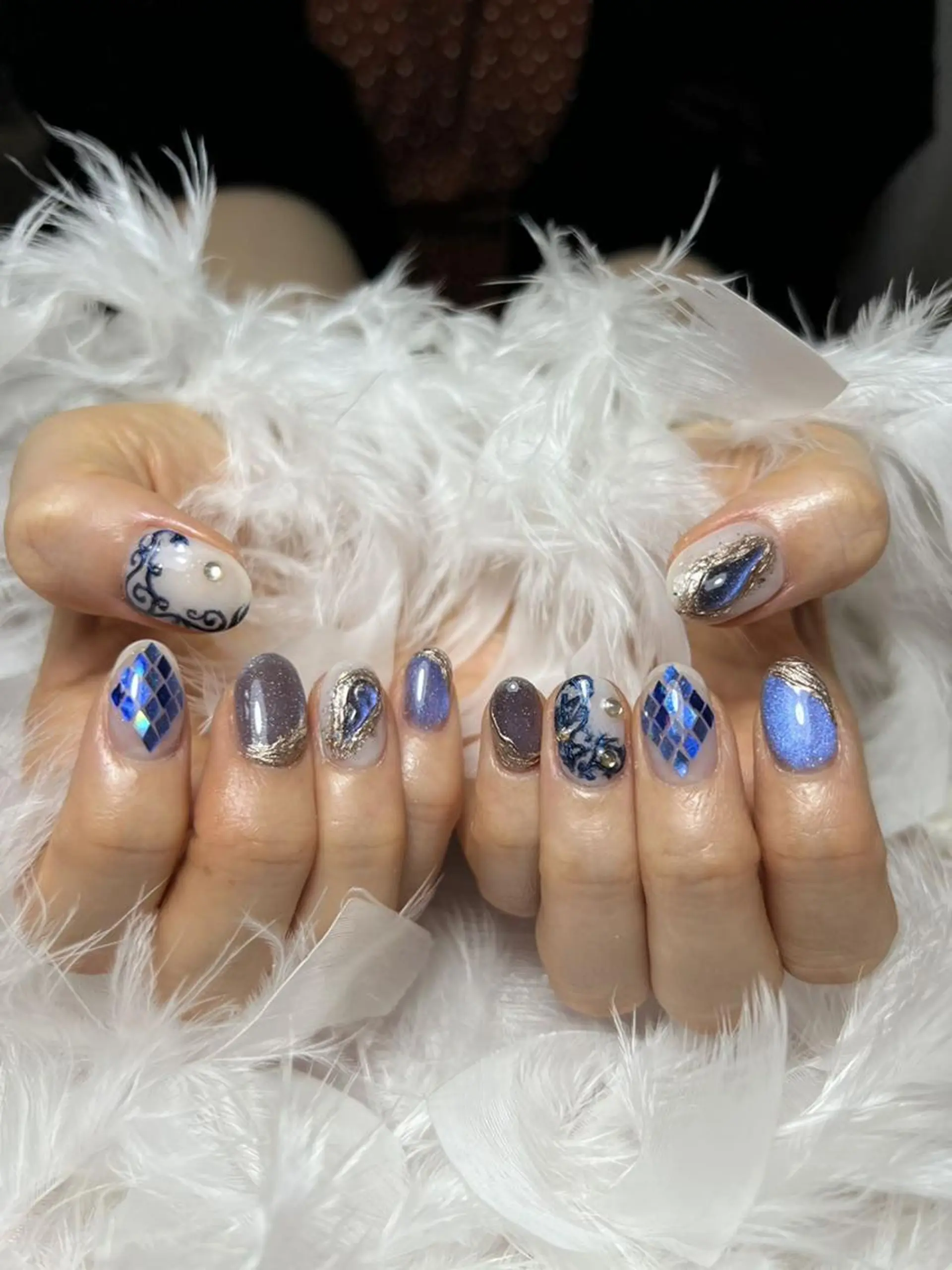 ネイル DEMAIN- 🕊️研修のネイルデザイン