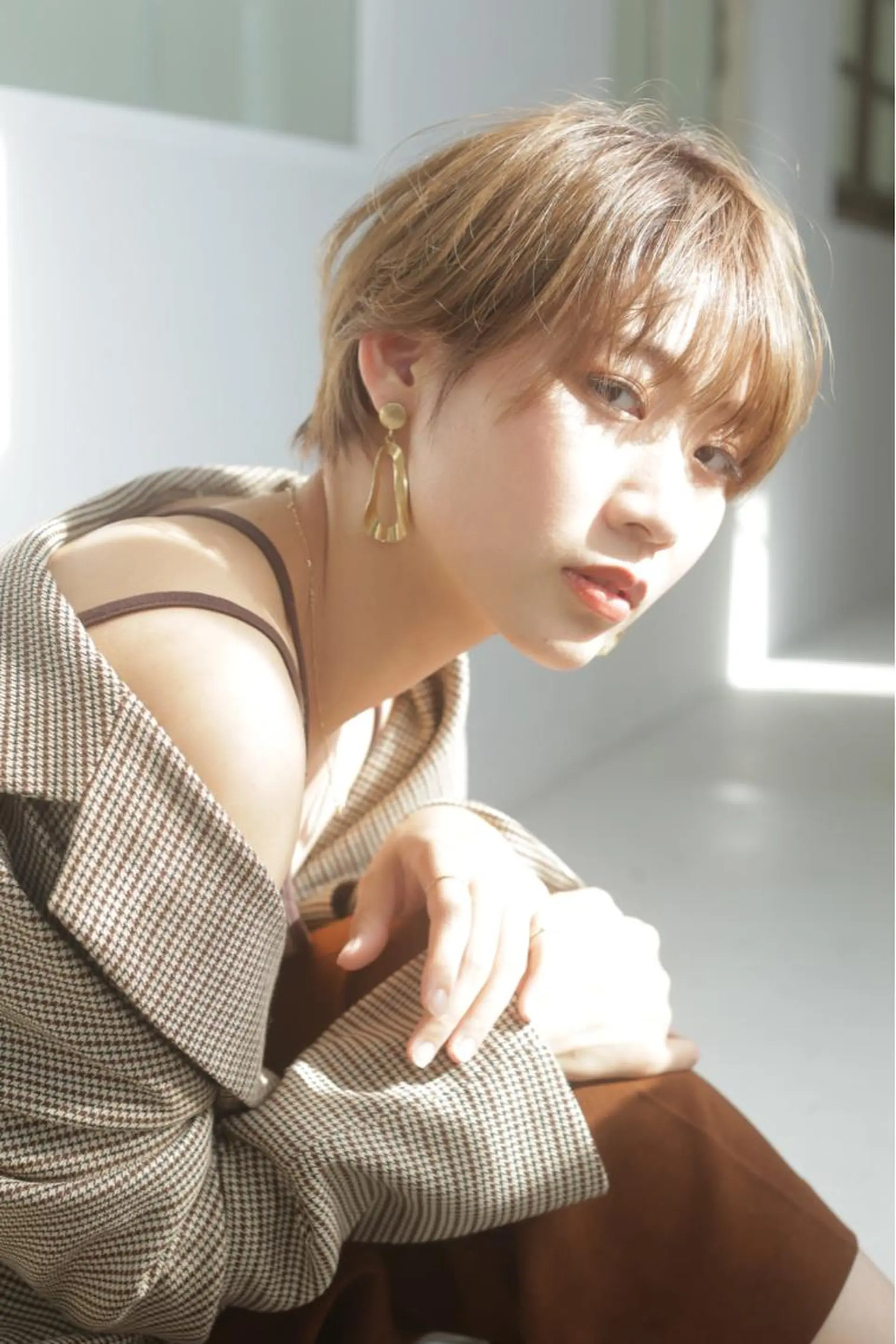 ショート カラー 保子 祐里香のヘアスタイル