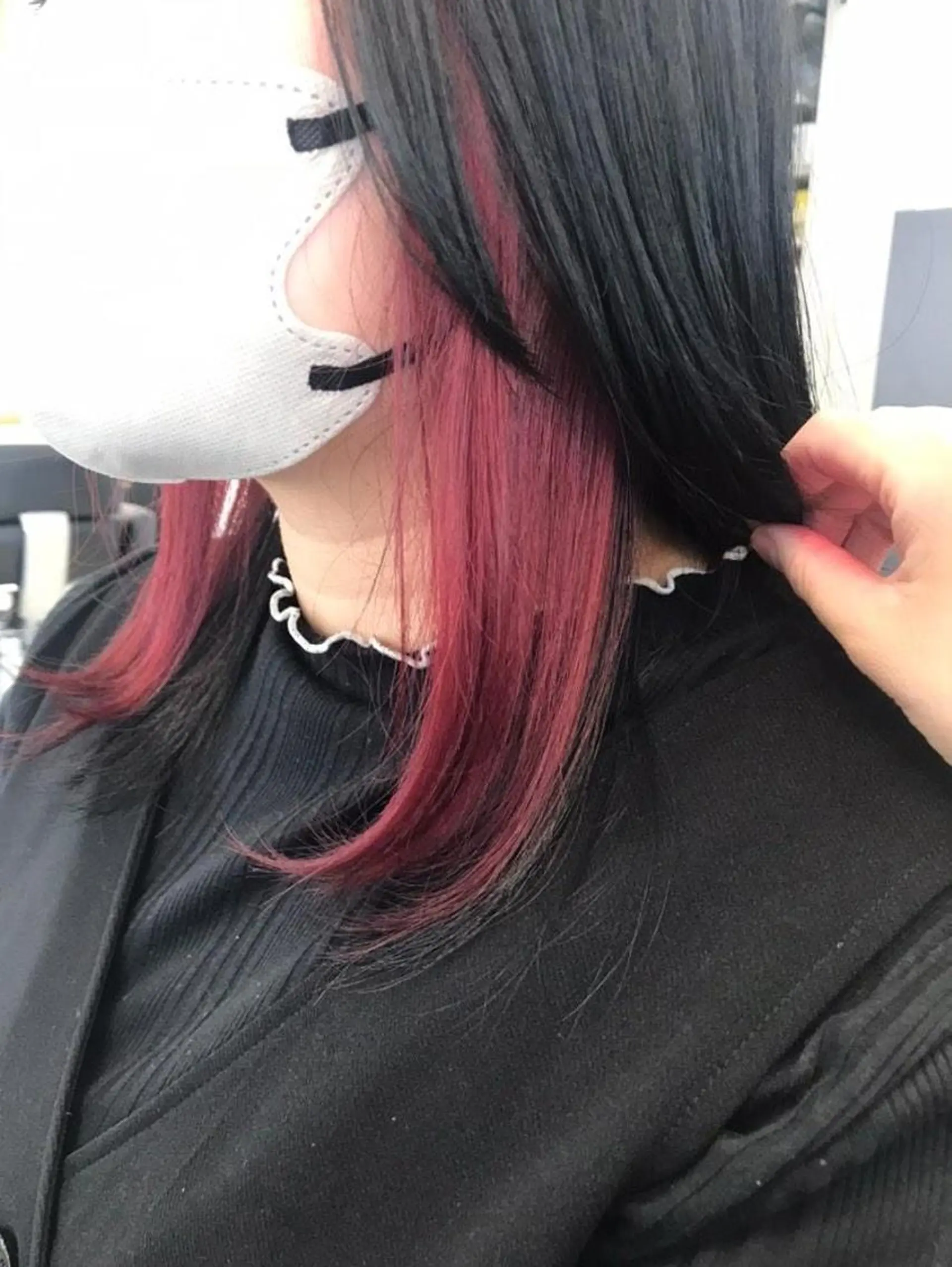 ミディアム カラー あらげ 🌈推しカラー🌈ᵕのヘアスタイル