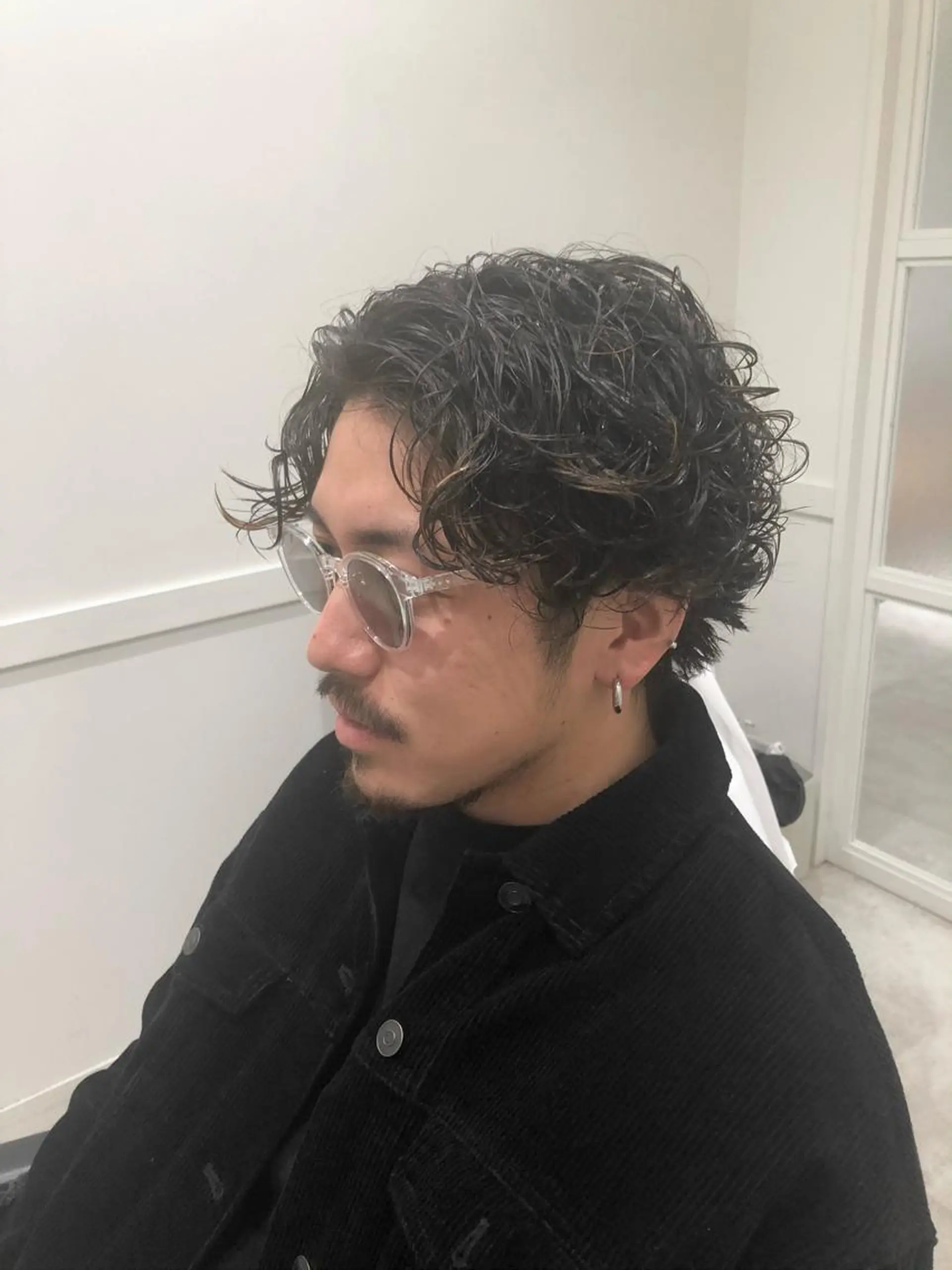 ショート カラー メンズ メンズ特化 パーマ/オザワのヘアスタイル