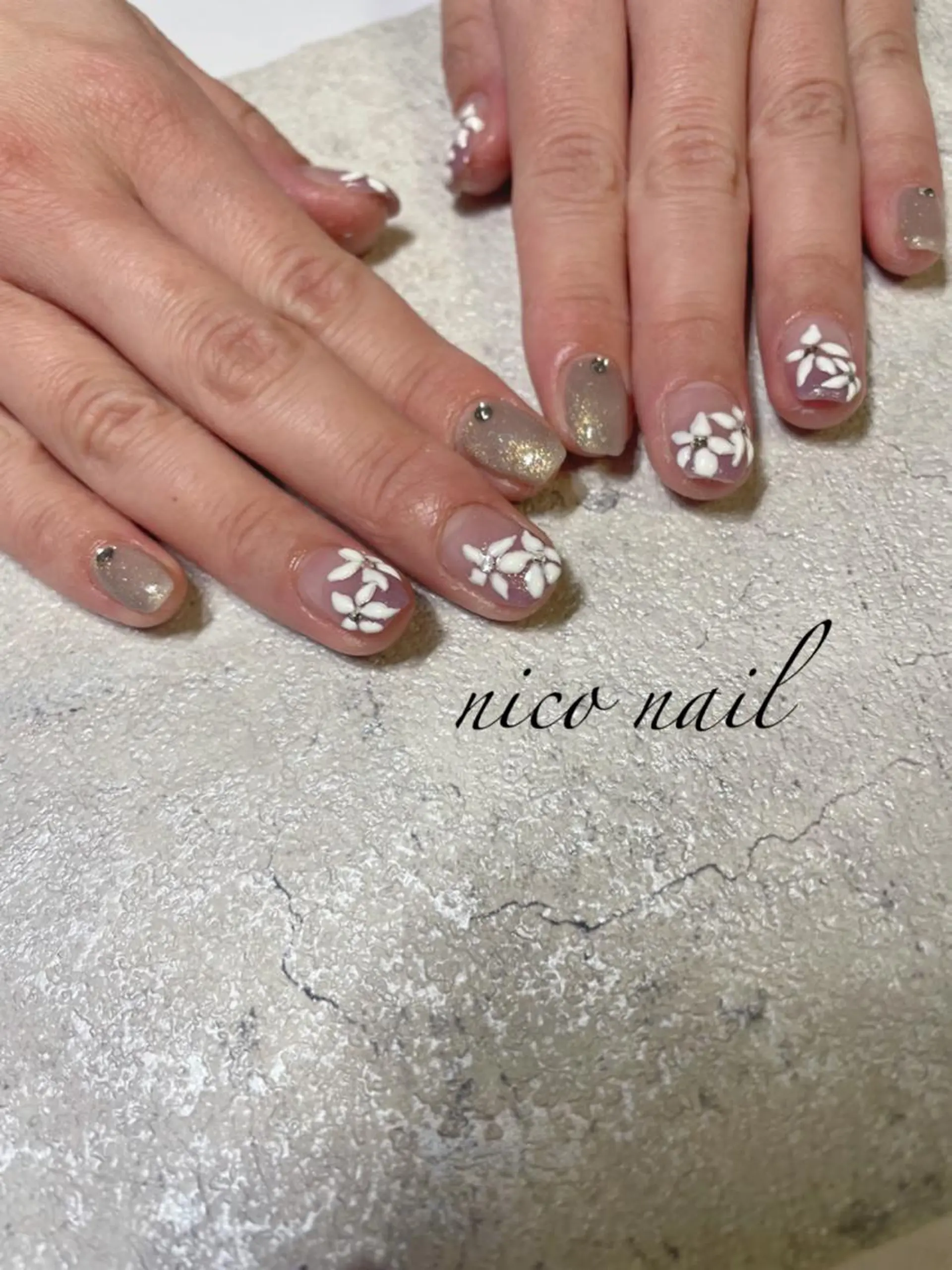 ネイル 香芝市ネイルサロン nico nailのネイルデザイン