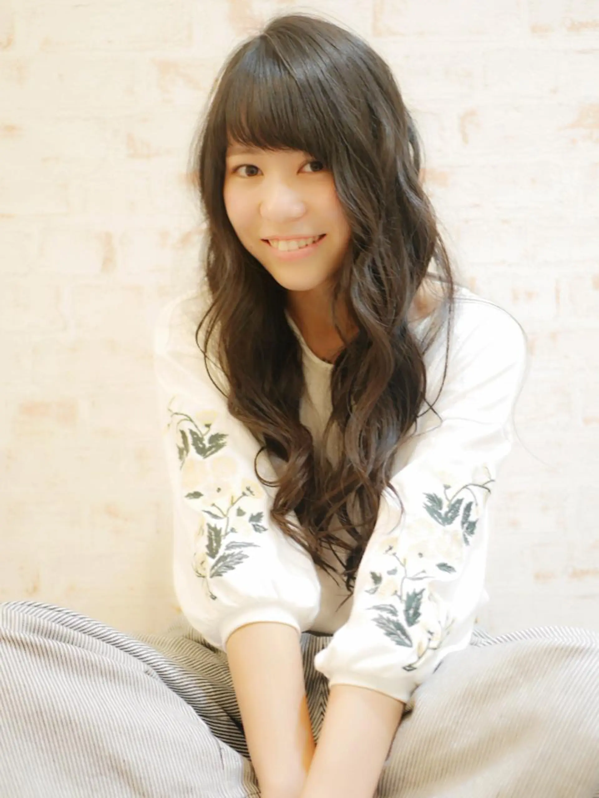 セミロング カラー パーマ Lucet所属・糸井 一輝のヘアスタイル