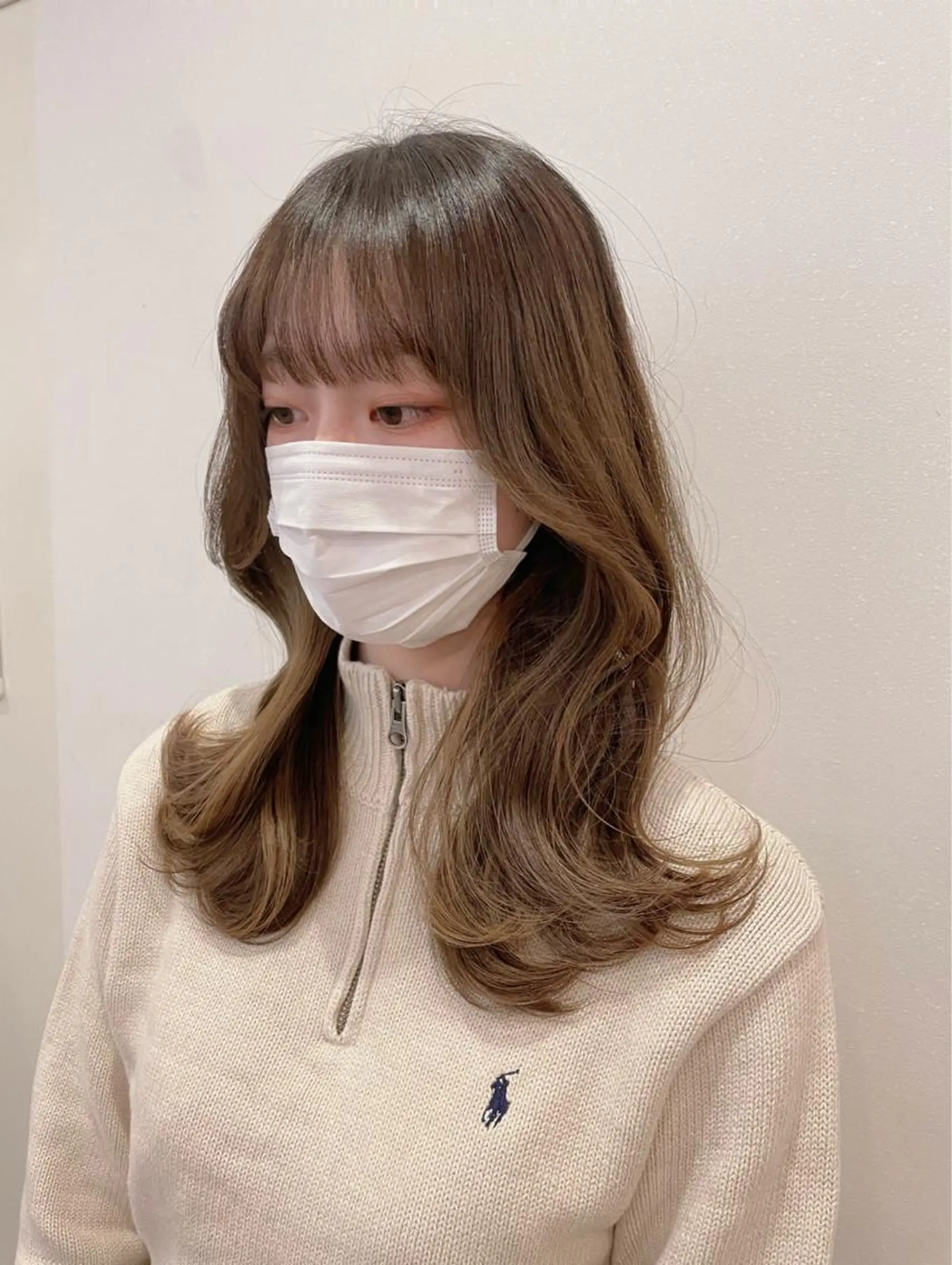 ロング くびれヘア 韓国風ヘア fifth天神/末廣 和也のヘアスタイル