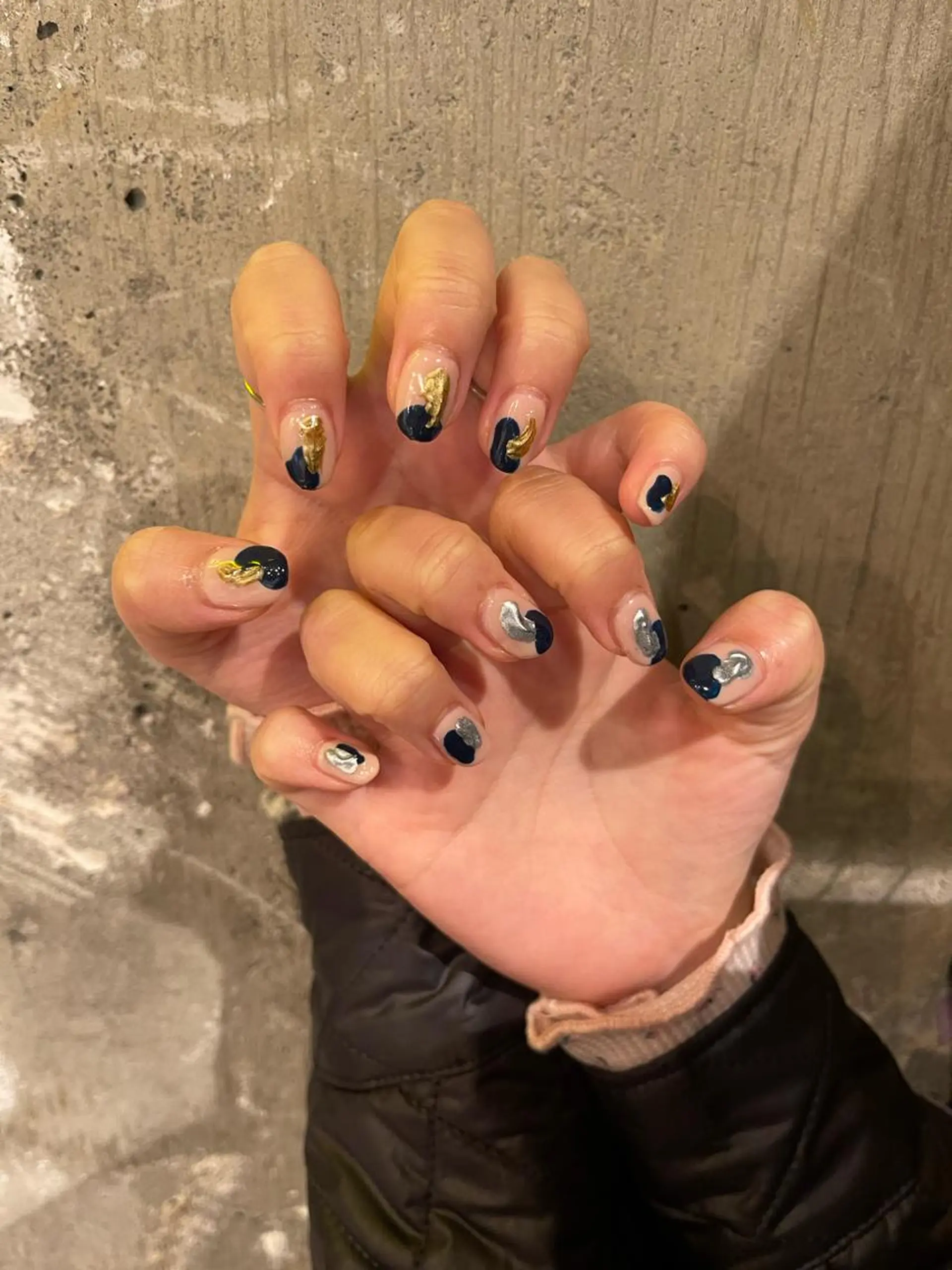 ネイル ニュアンスネイル ano @anomukuiのヘアスタイル