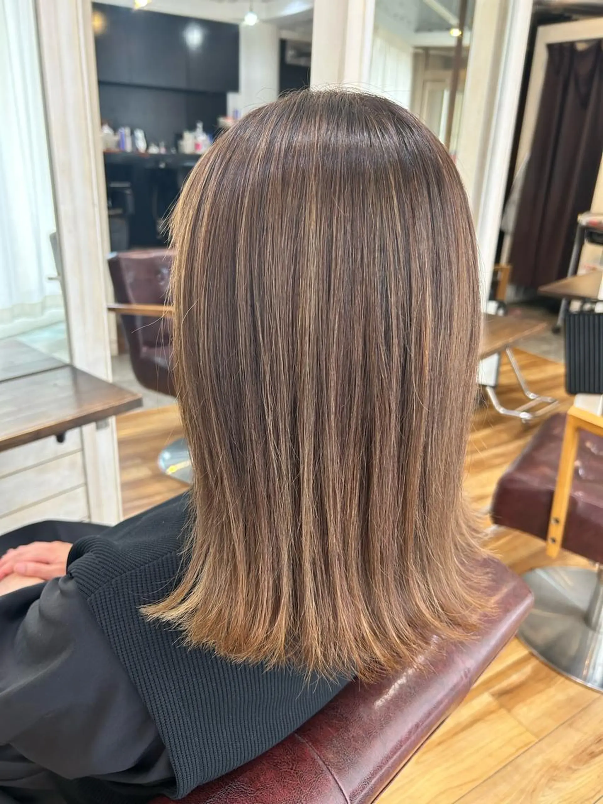 ミディアム カラー PARU HAIR SALON所属・似合わせ特化美容師 ✂︎PINAのヘアスタイル