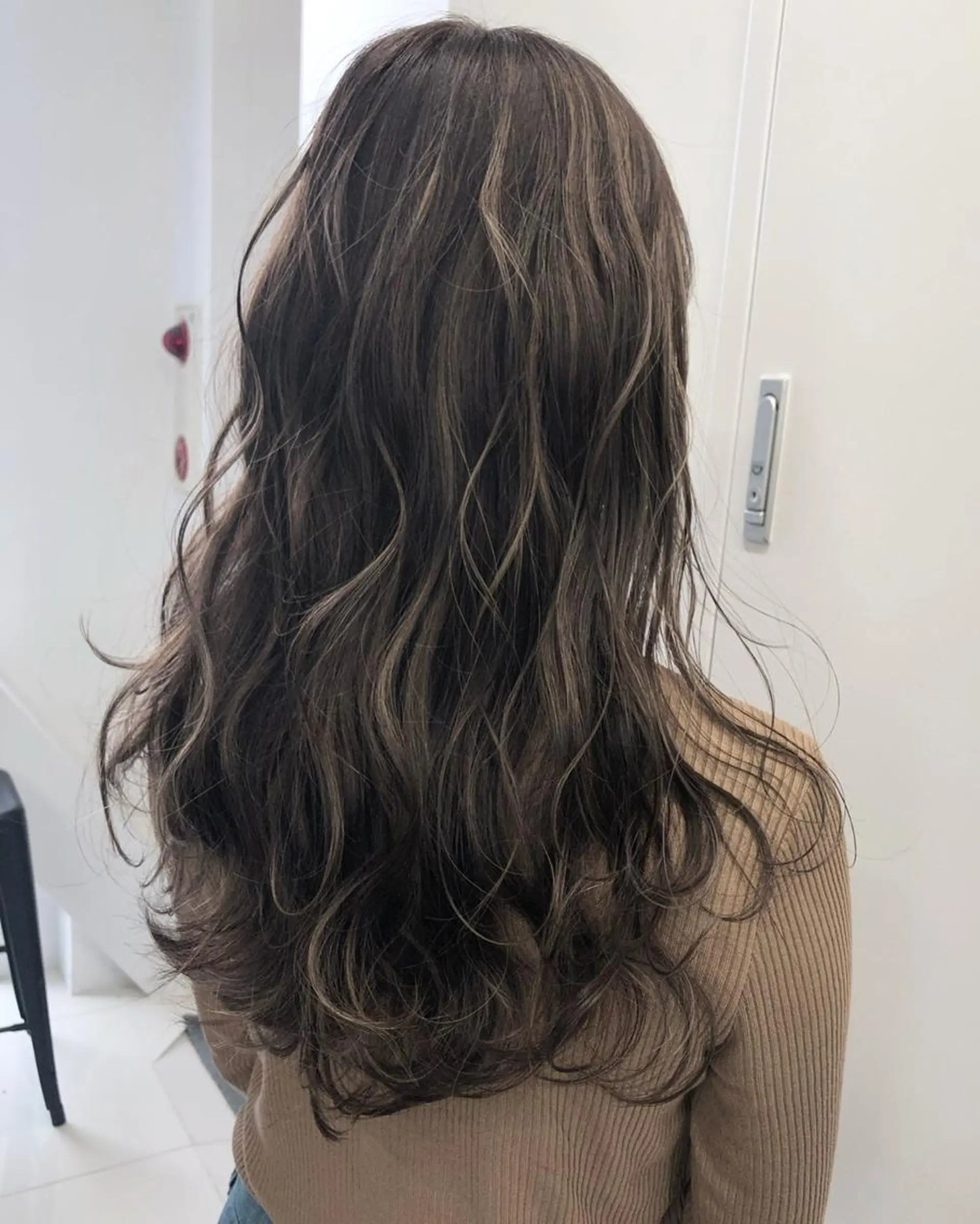 ロング カラー 🌟髪質改善ケアカラ ー美髪縮毛矯正y🌟のヘアスタイル