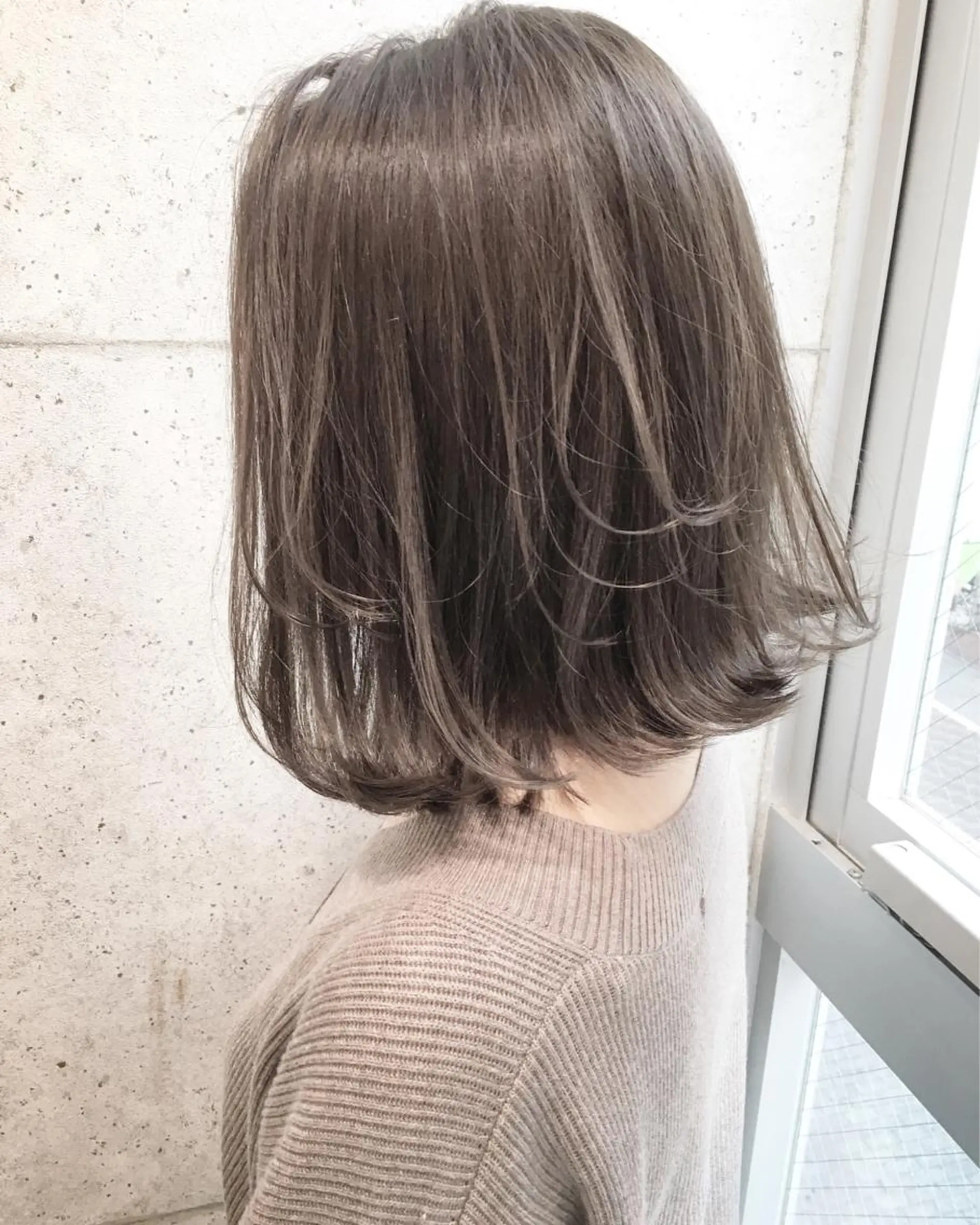 ミディアム カラー LITTY所属・レイヤー/髪質改善 /山永圭介のヘアスタイル