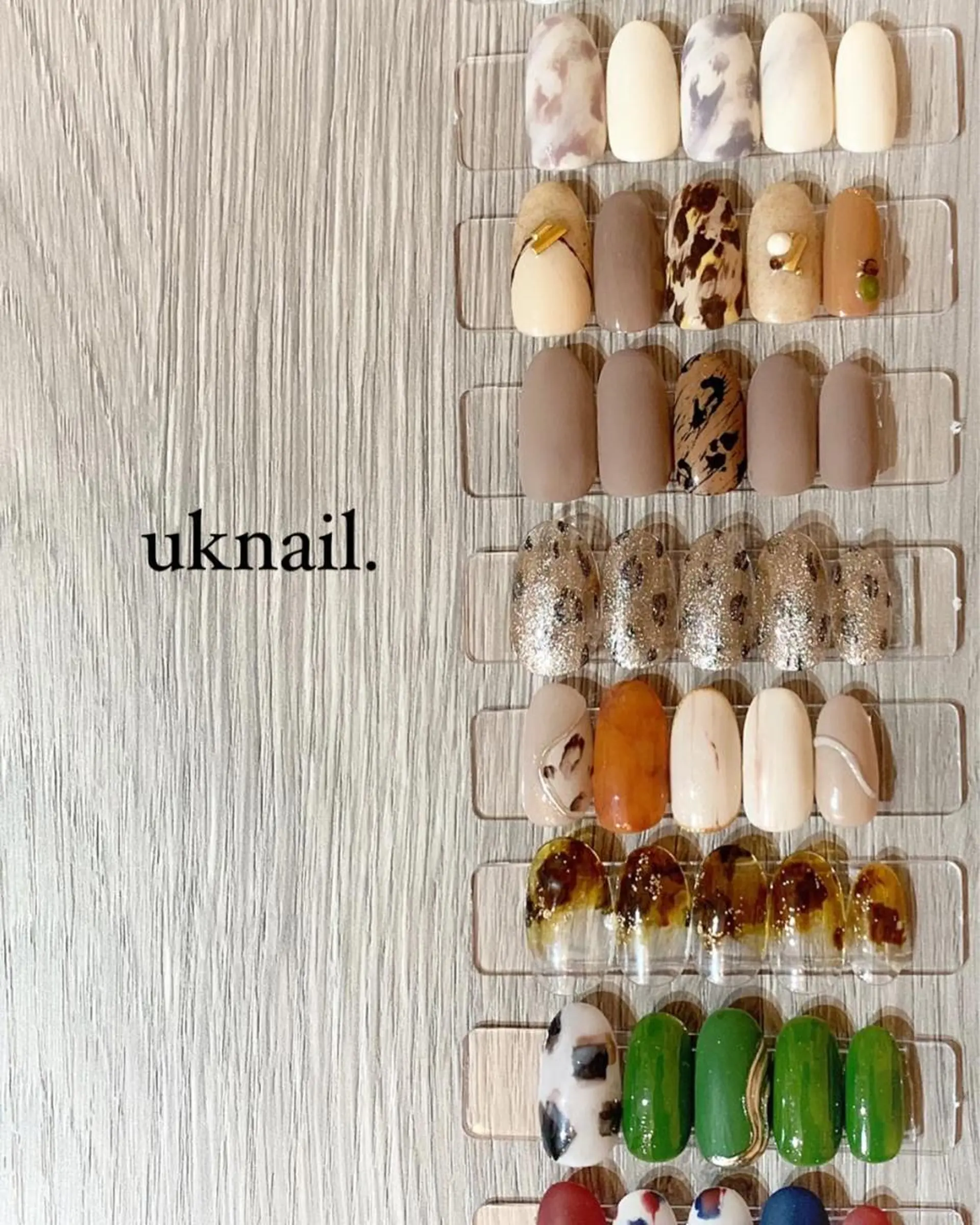 ネイル アニマル柄 木下 ゆみのネイルデザイン