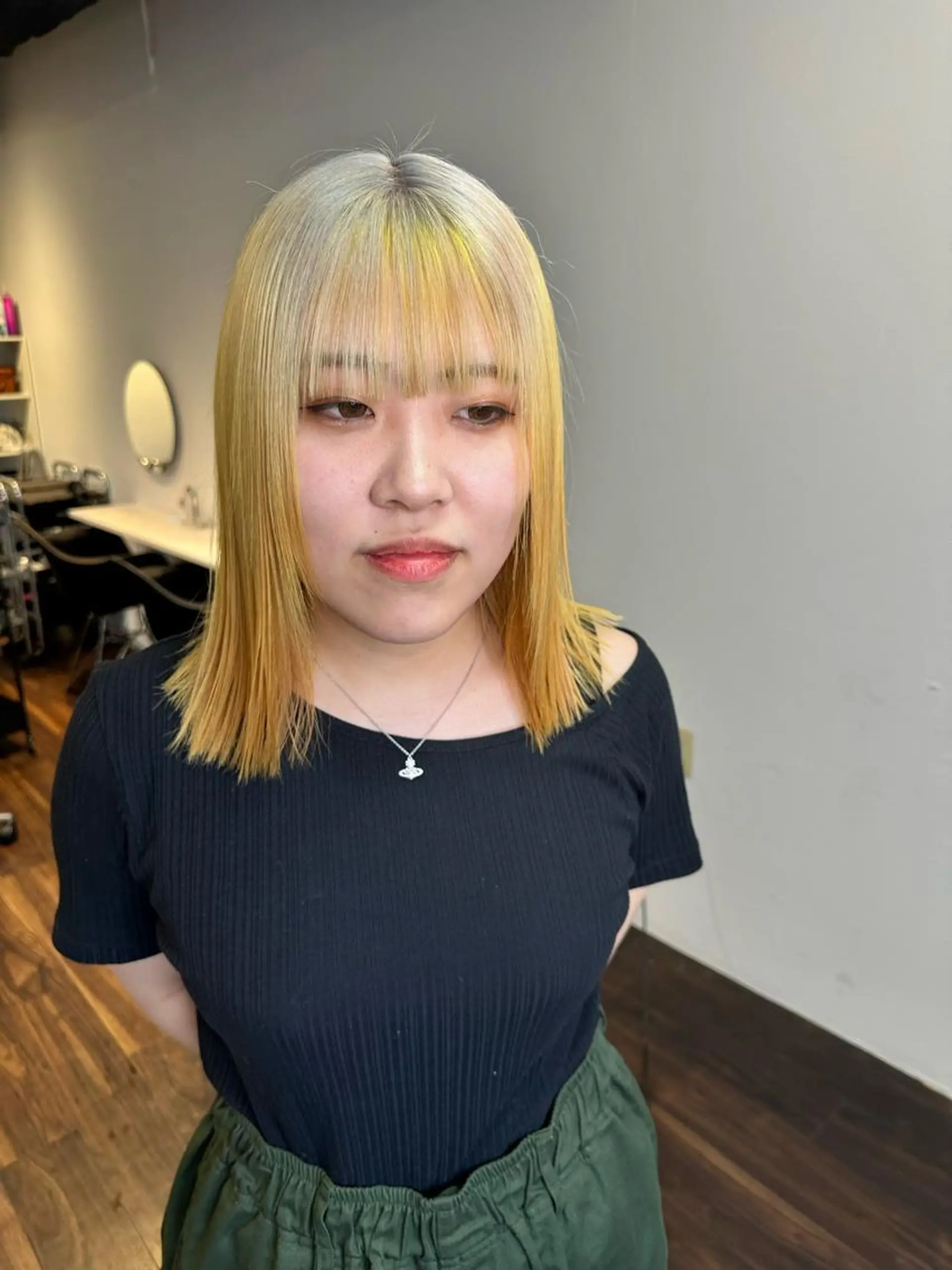 カラー アディクシーカラー ブリーチ ケアブリーチ デザインカラー ハイトーンカラー カット ヘアカラー トリートメント ワンホンヘア ケラチン/Kaitoのヘアスタイル