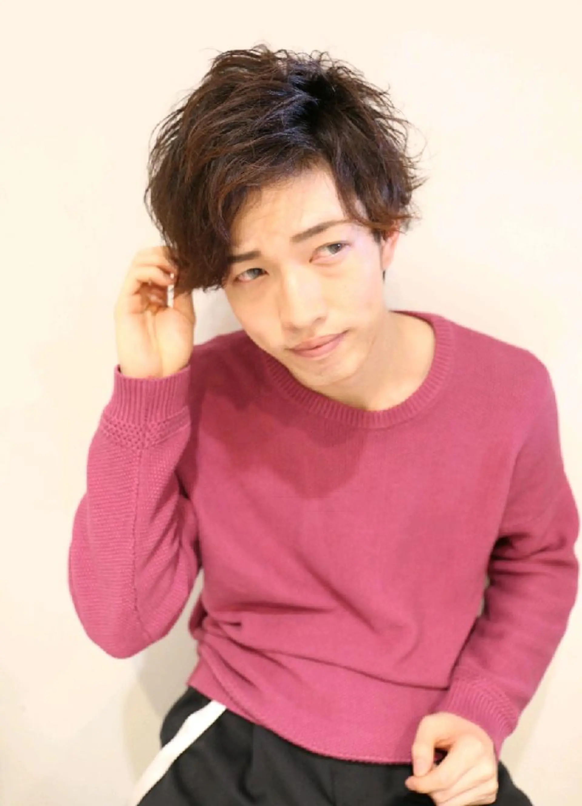 メンズ ブリーチ/ヘアケア/ 艶髪/イギチハルのヘアスタイル