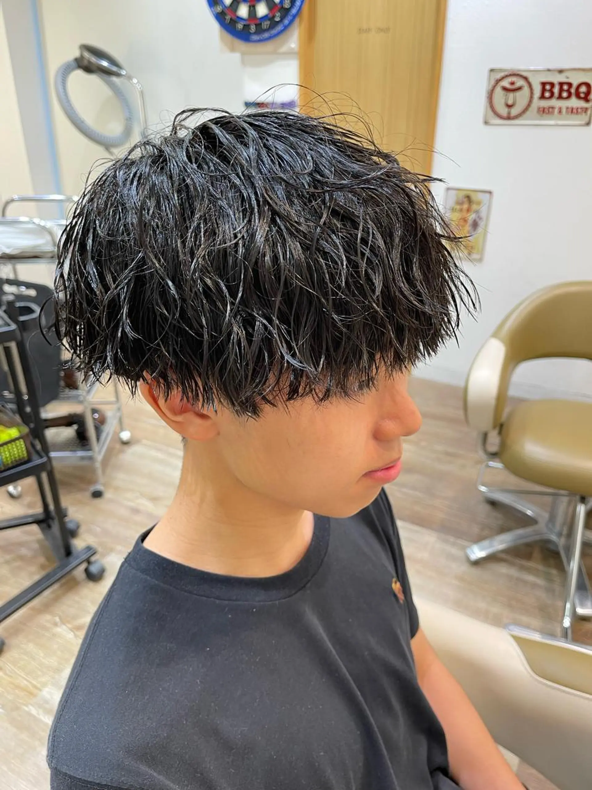 メンズ カット メンズパーマ 北原寿樹のヘアスタイル