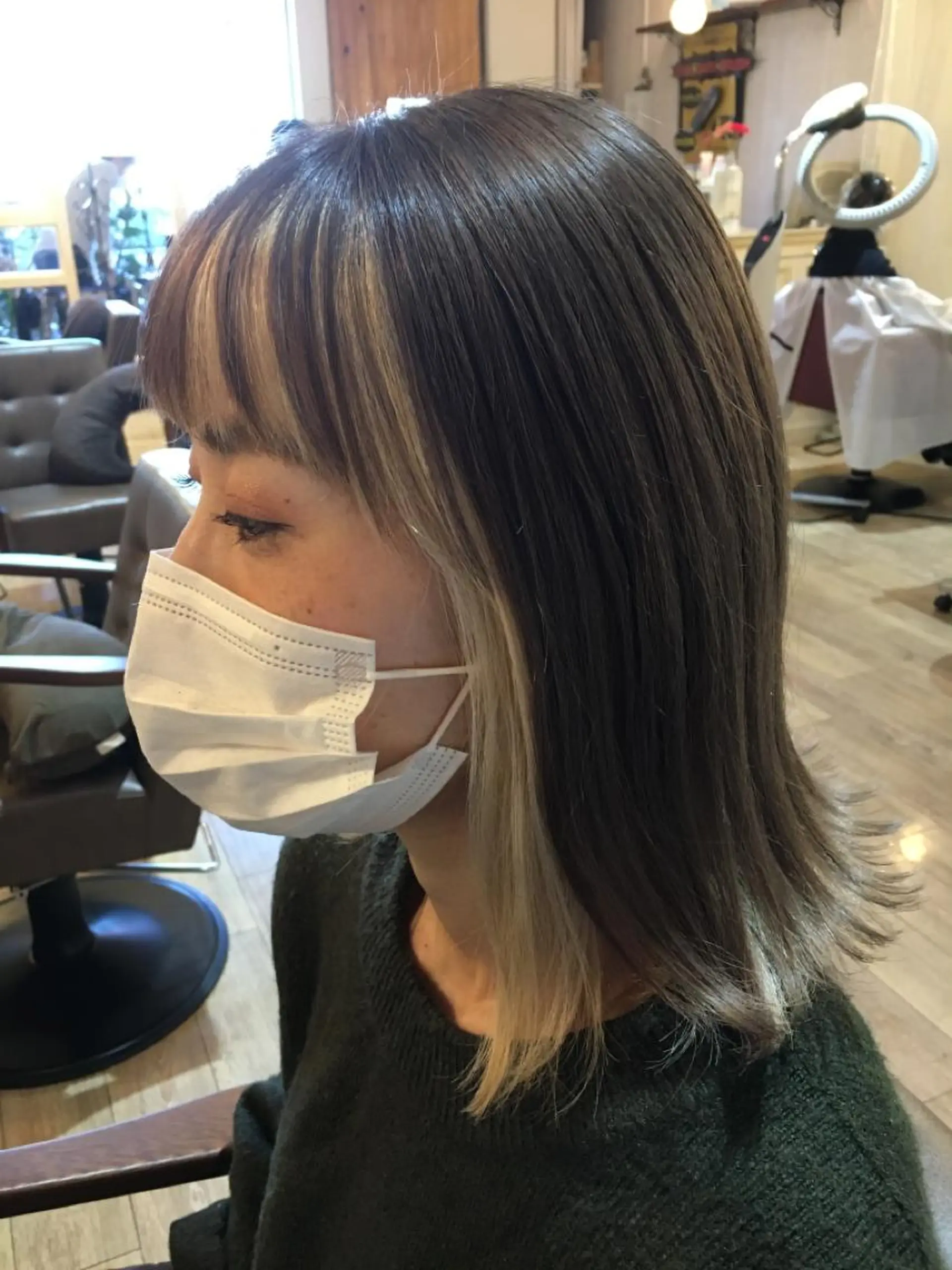 ミディアム カラー カット ヘアカラー トリートメント プラーチェ 相模大野店所属・plaatje 義見のヘアスタイル