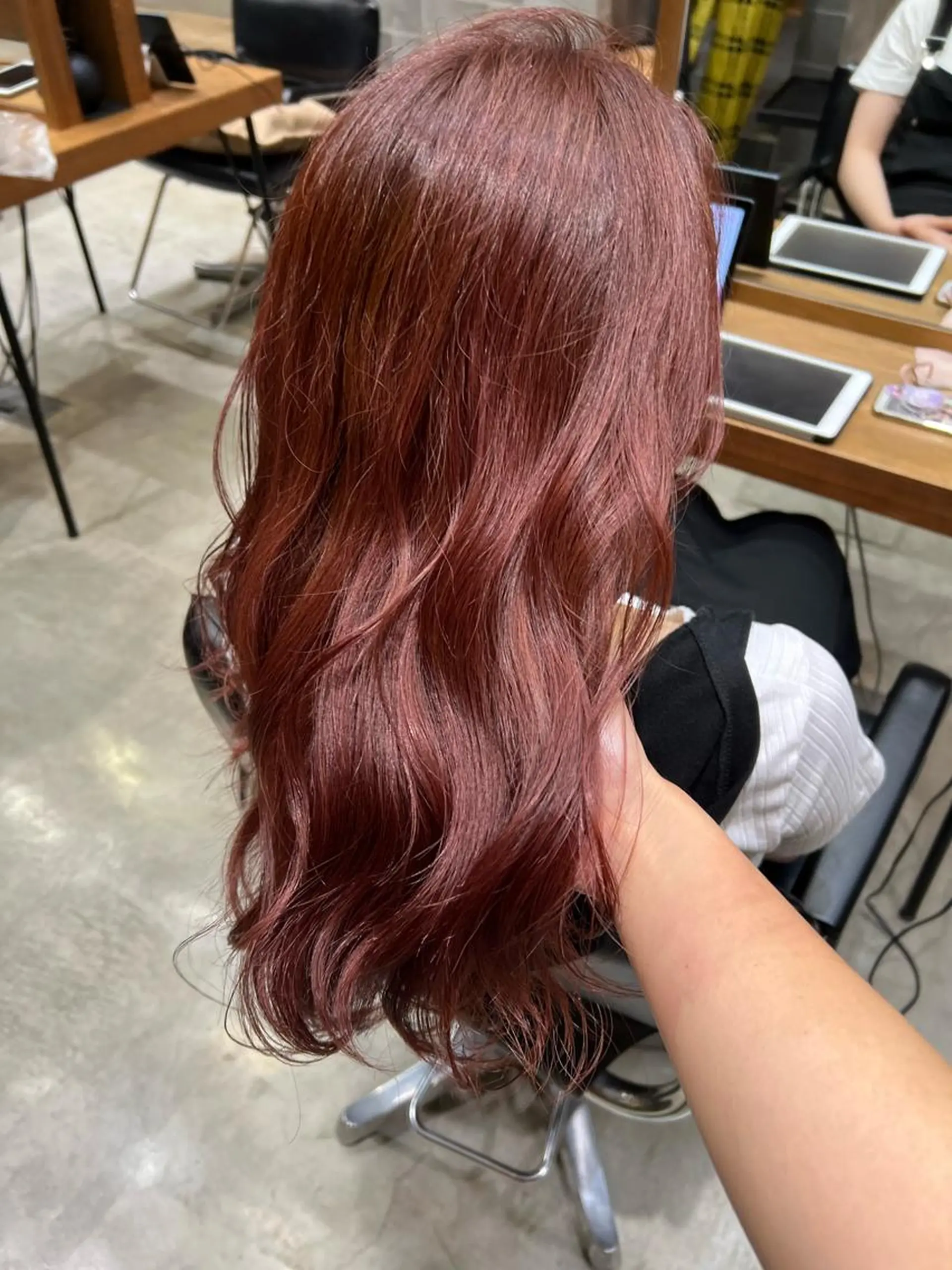 ロング ヘアカラー トリートメント GO TO DAY 渋谷モディ店所属・艶髪 mayuka💖のヘアスタイル