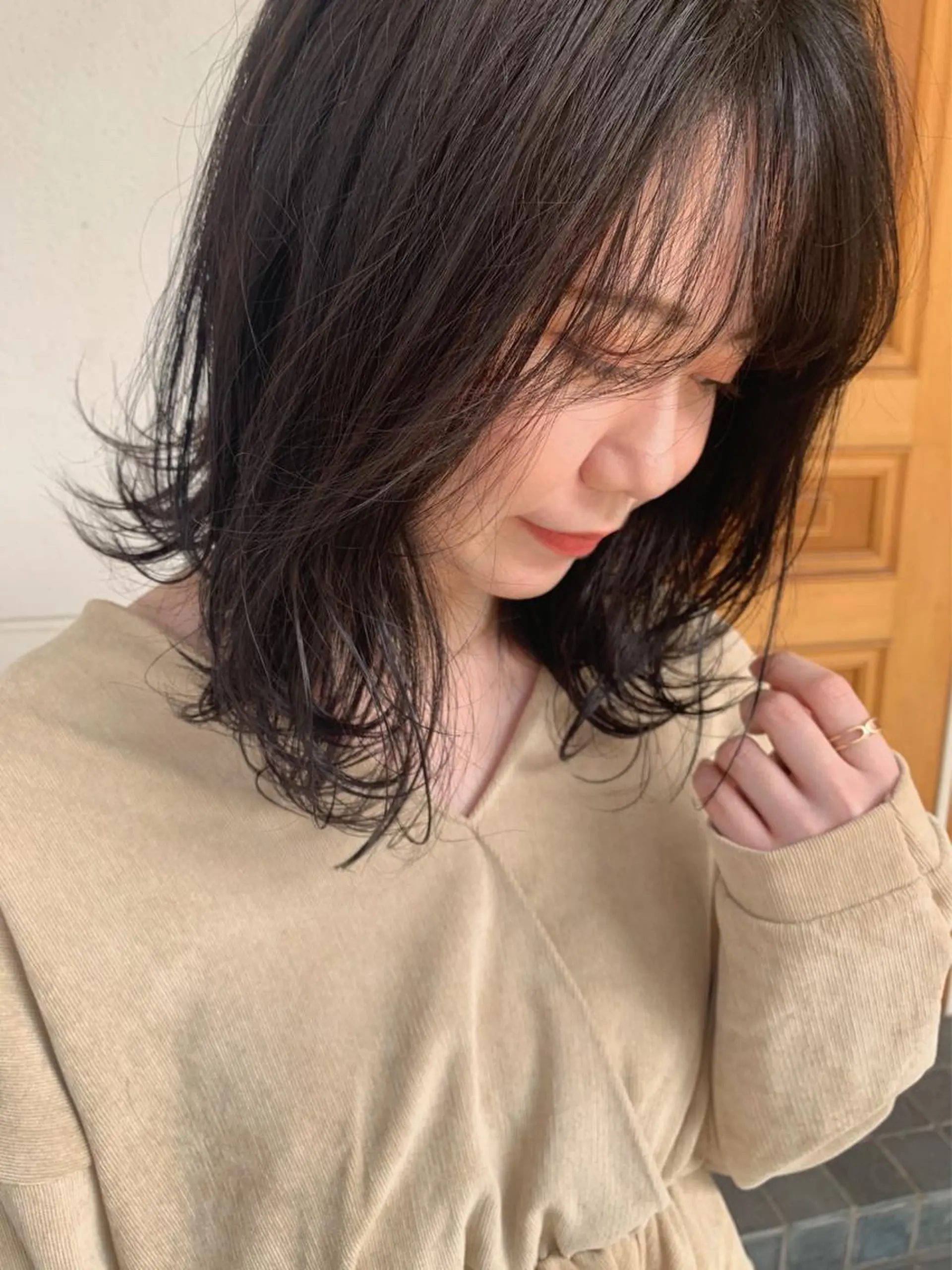 ミディアム カラー ヘアカラー トリートメント m ā l o.🌷 サカモトマイコのヘアスタイル