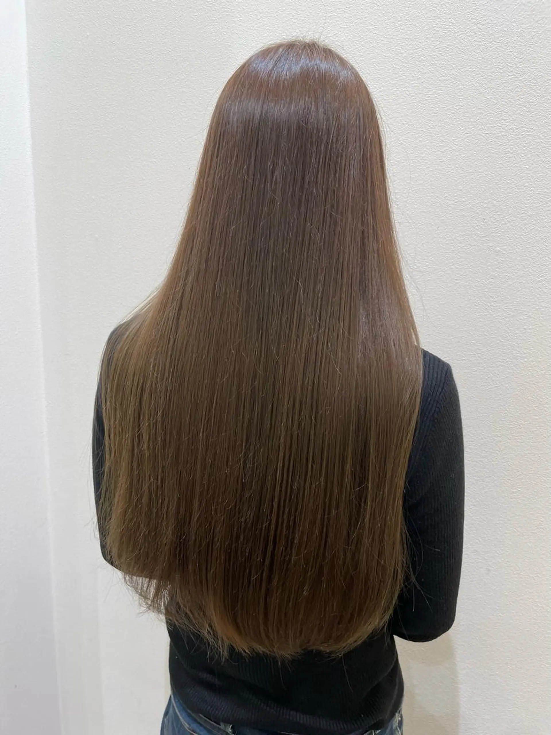 ロング カット ヘアカラー トリートメント ✨酸性ストレート✨ 南川だいさくのヘアスタイル