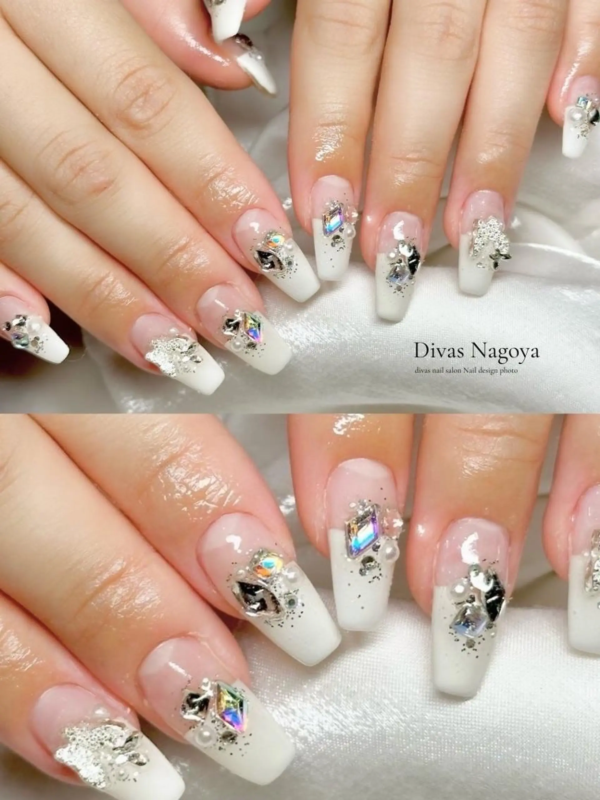 ネイル 長さ出し ジェルネイル 韓国ネイル マグネットネイル 持ち込み 🎀Sakae D.d nail🎀のネイルデザイン