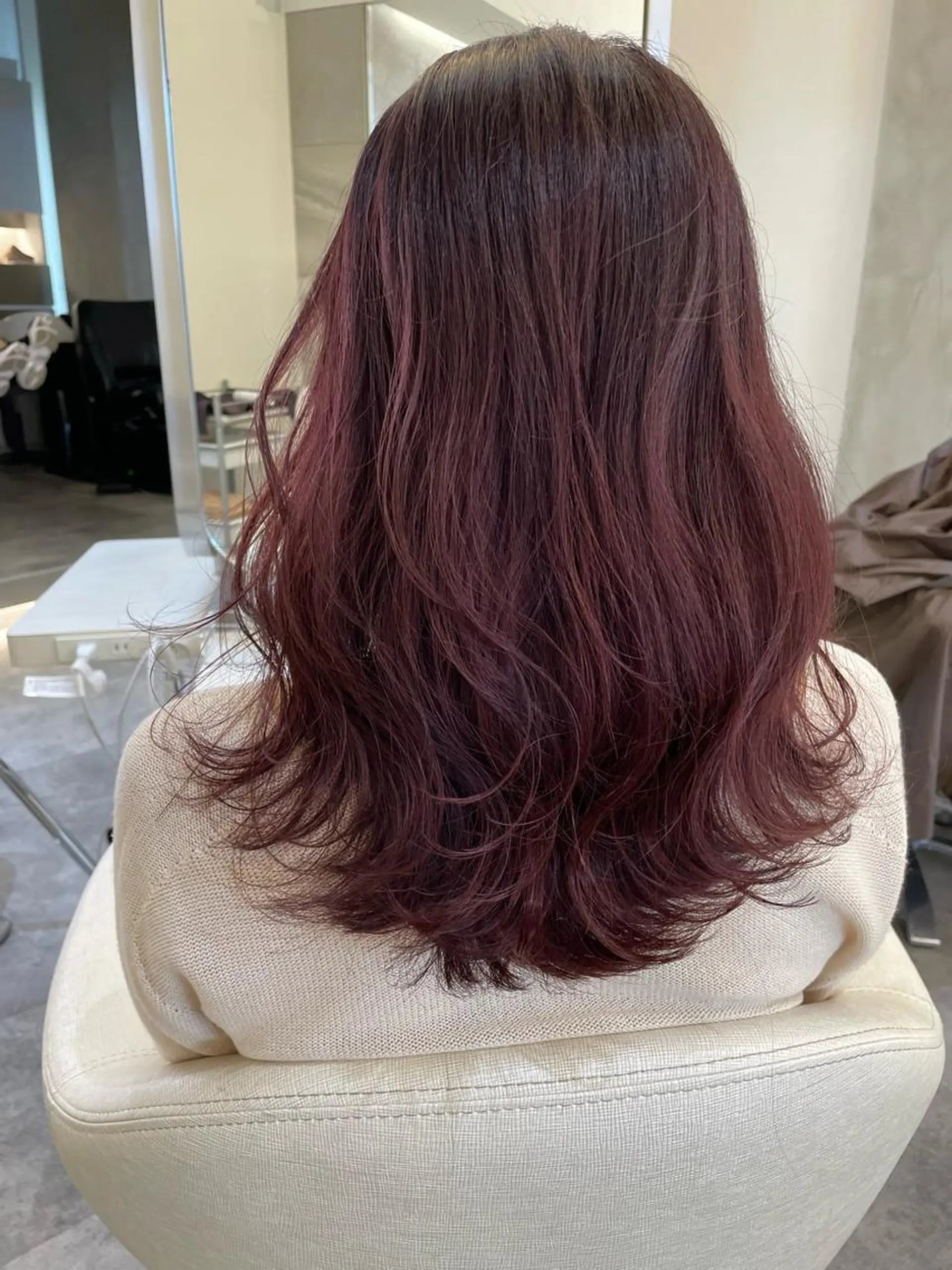 ロング カラー ヘアアレンジ カット ヘアカラー トリートメント 🍃柔らかヘアー田中 瑞希🍃のヘアスタイル