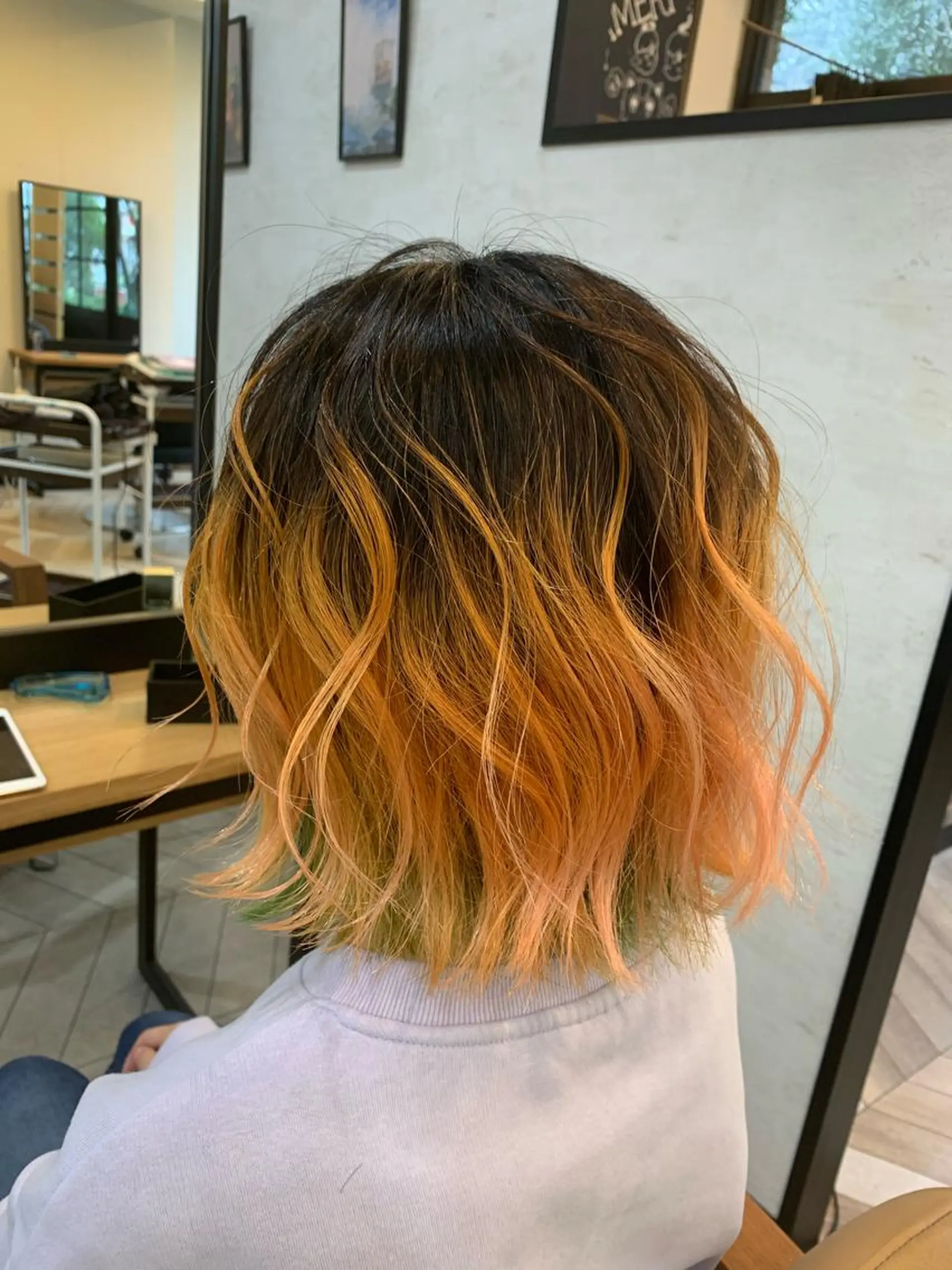 ミディアム カラー est hair Ameri 松戸西口店所属・est  店長 ✂︎高橋✂︎のヘアスタイル