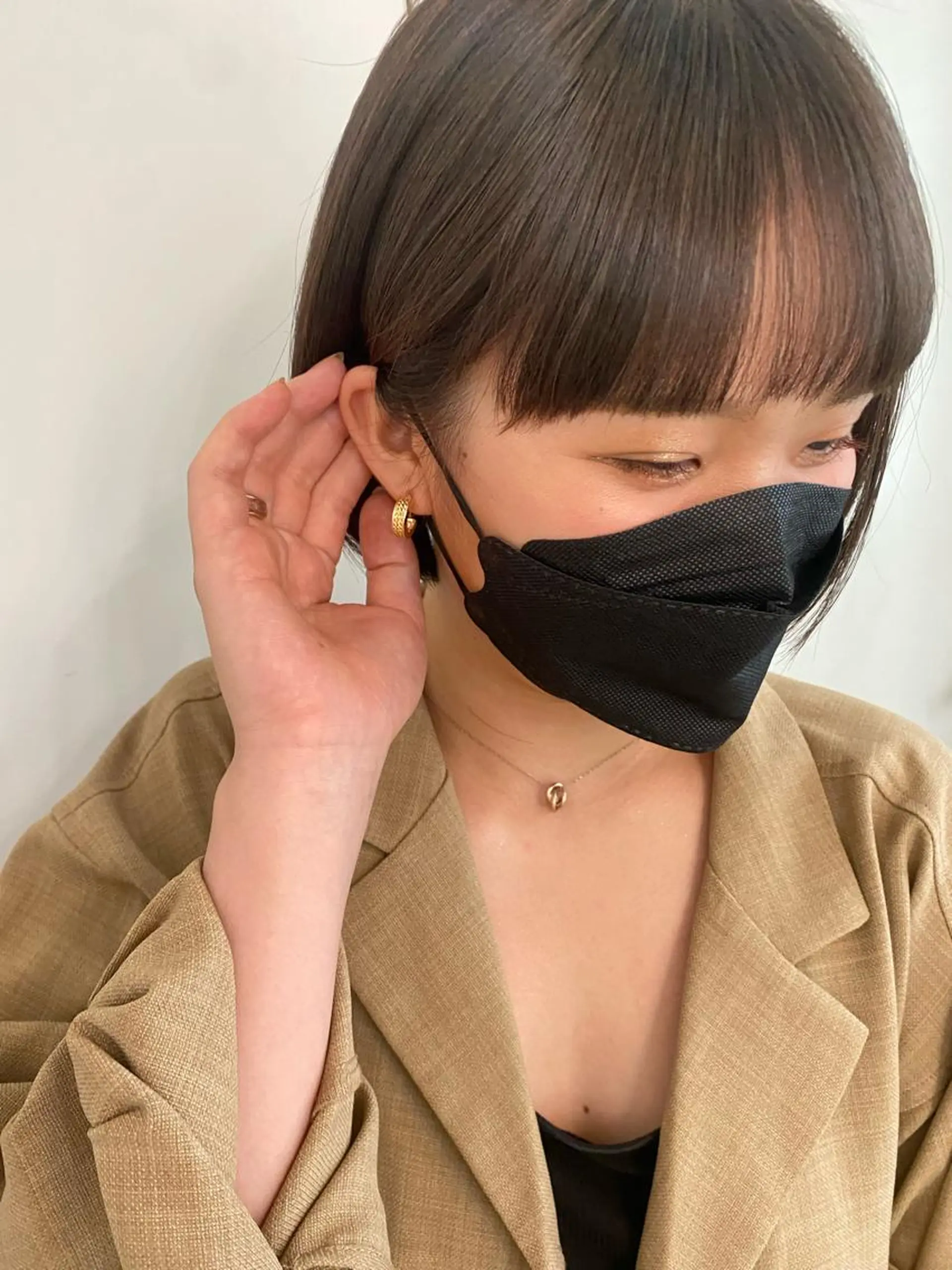 ショート ボブ ショートヘア ワイドバング GINZARay2 風本朱里🐥のヘアスタイル