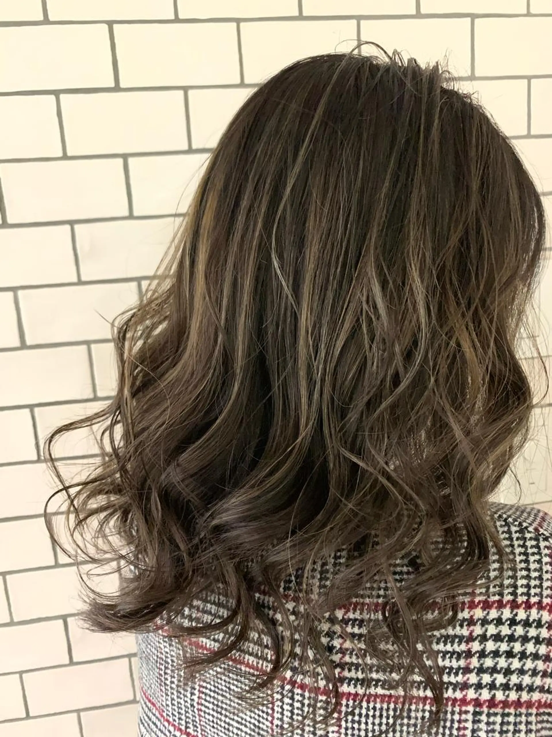 セミロング カラー ヘアアレンジ 指名支持率NO.1 スタイリストのヘアスタイル