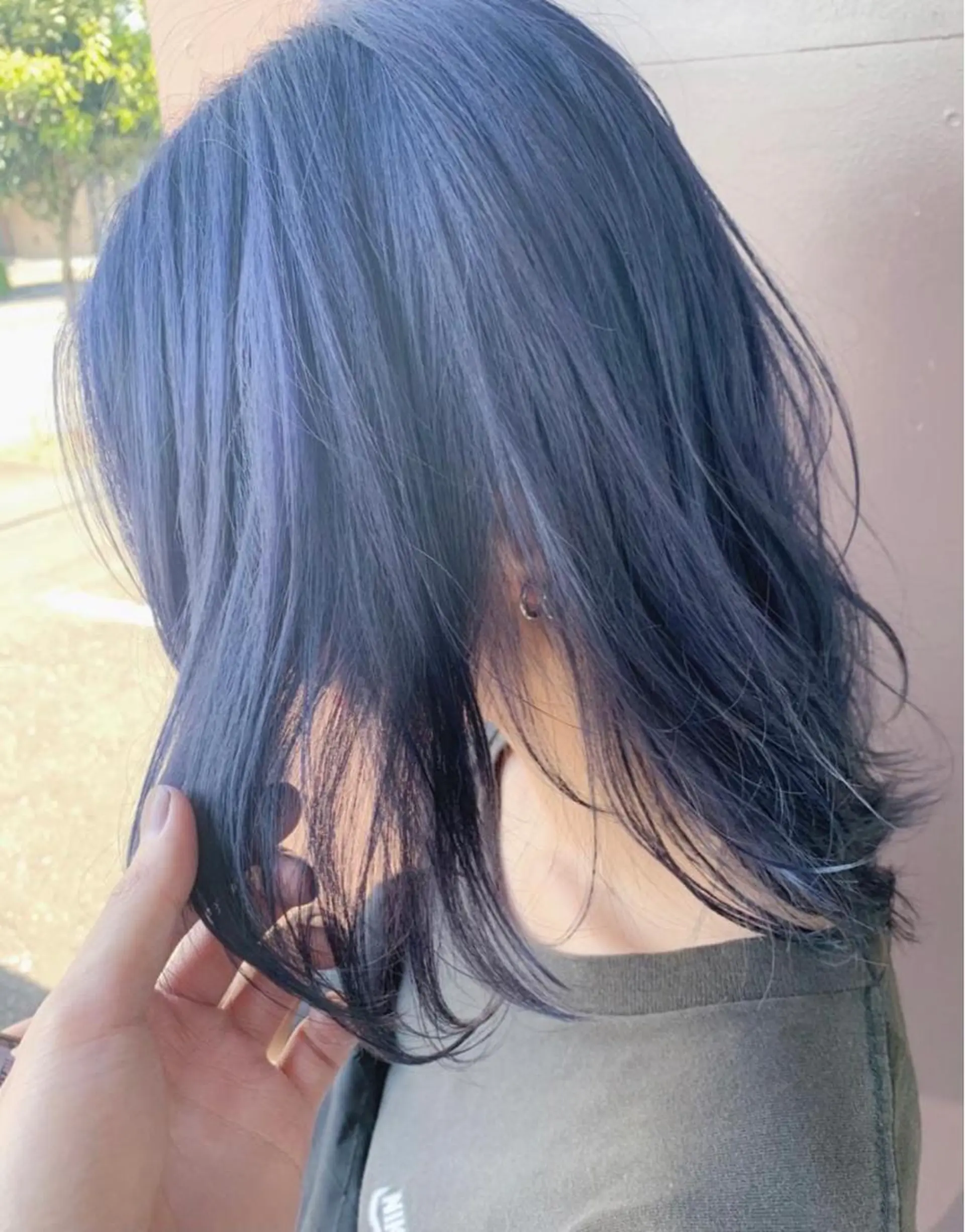 ミディアム カラー 静岡/草薙パーマ メンズバレイヤージュのヘアスタイル