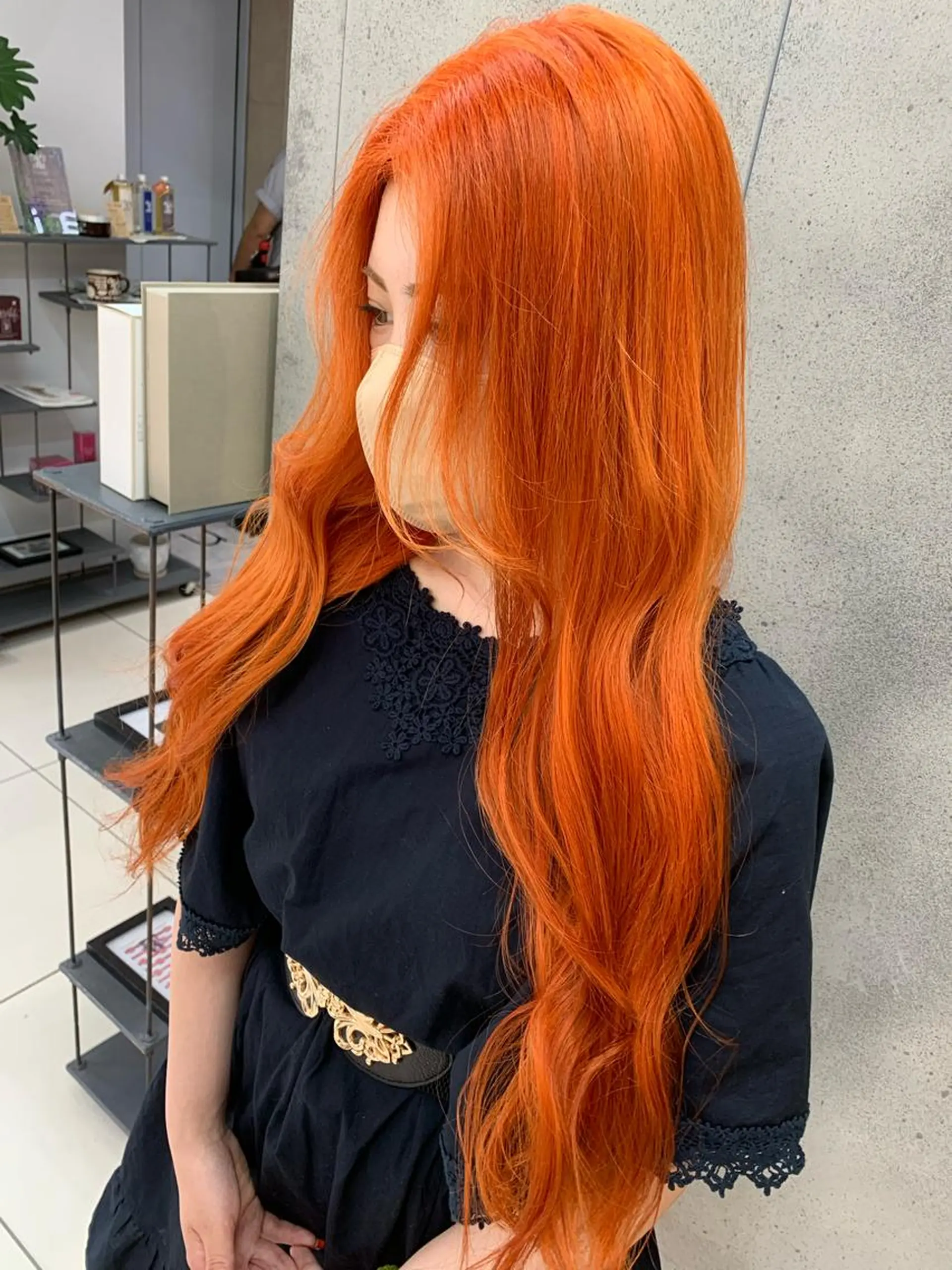 ロング カラー raika .のヘアスタイル