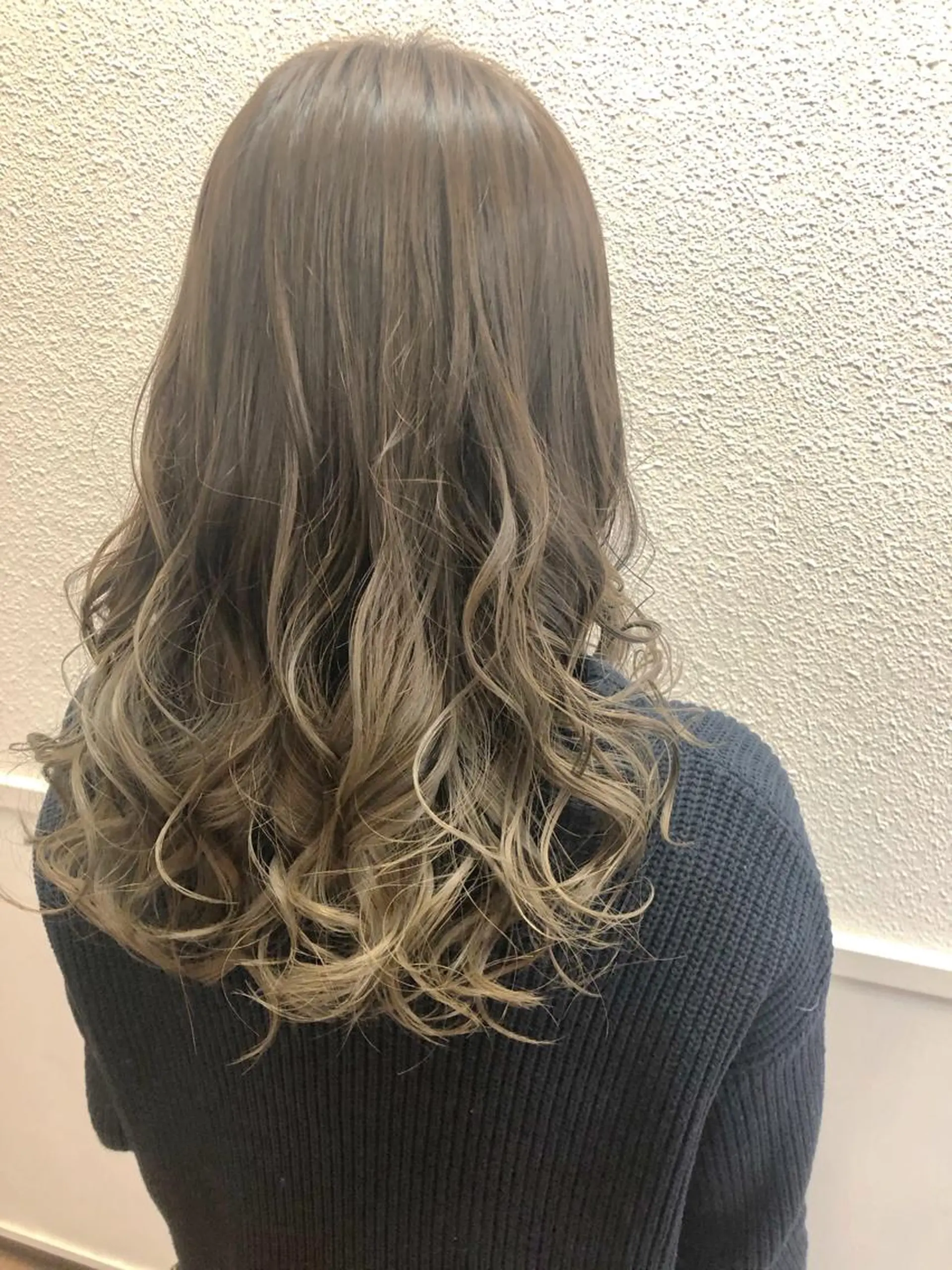 ロング カラー アッシュ ベージュカラー 髪質改善/美髪矯 正ヤマモトハルキのヘアスタイル