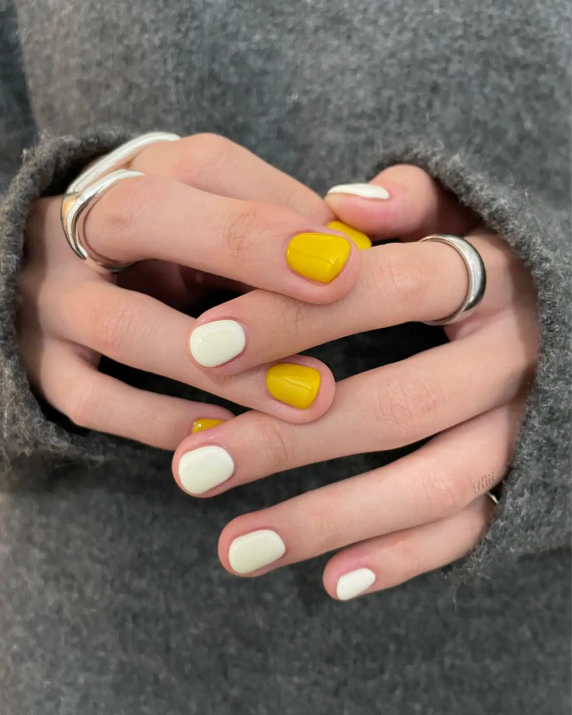 ネイル ハンドネイル フットネイル kiii.__ ✴︎*のネイルデザイン