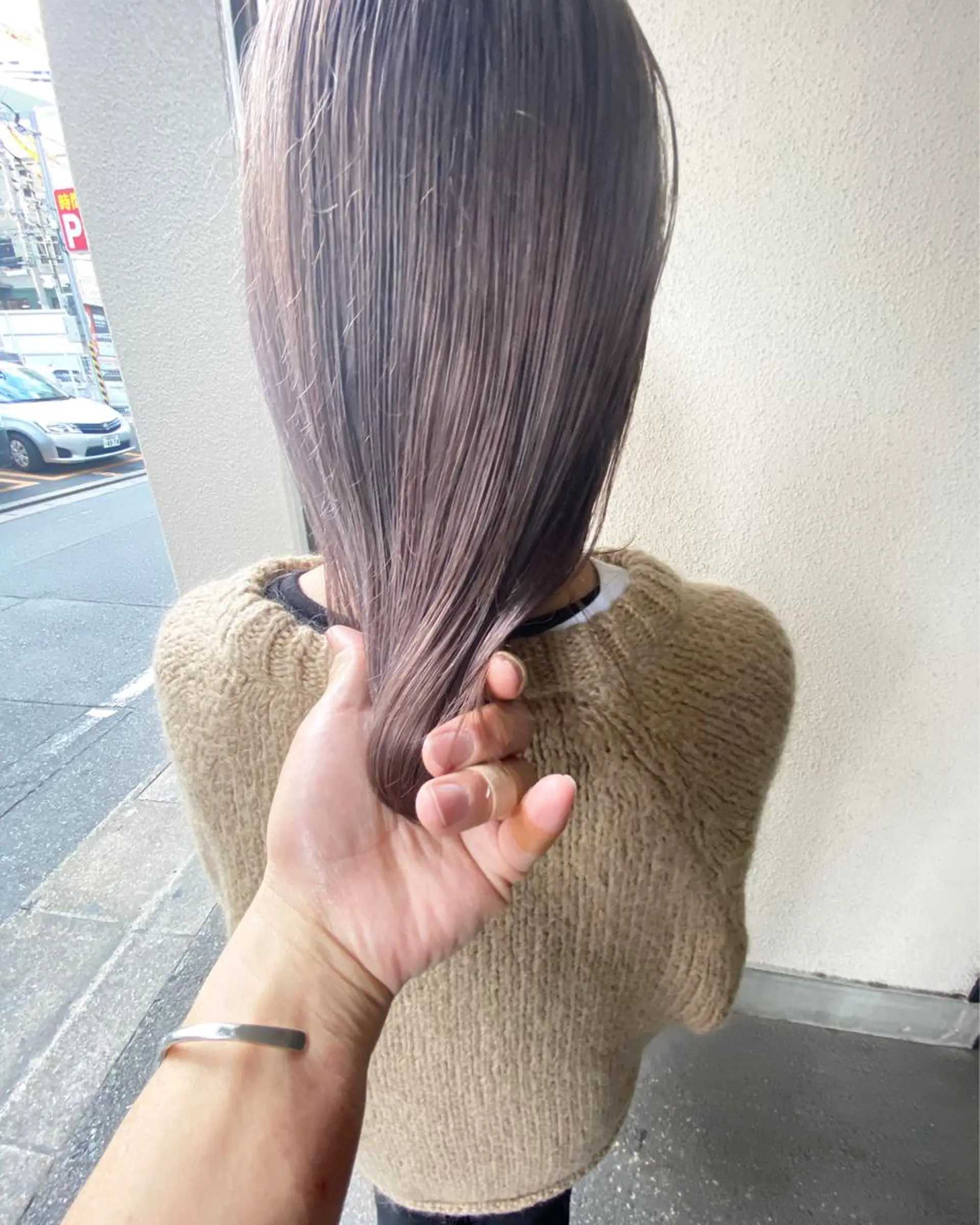 ミディアム ヘアカラー トリートメント Musiiik hairのヘアスタイル