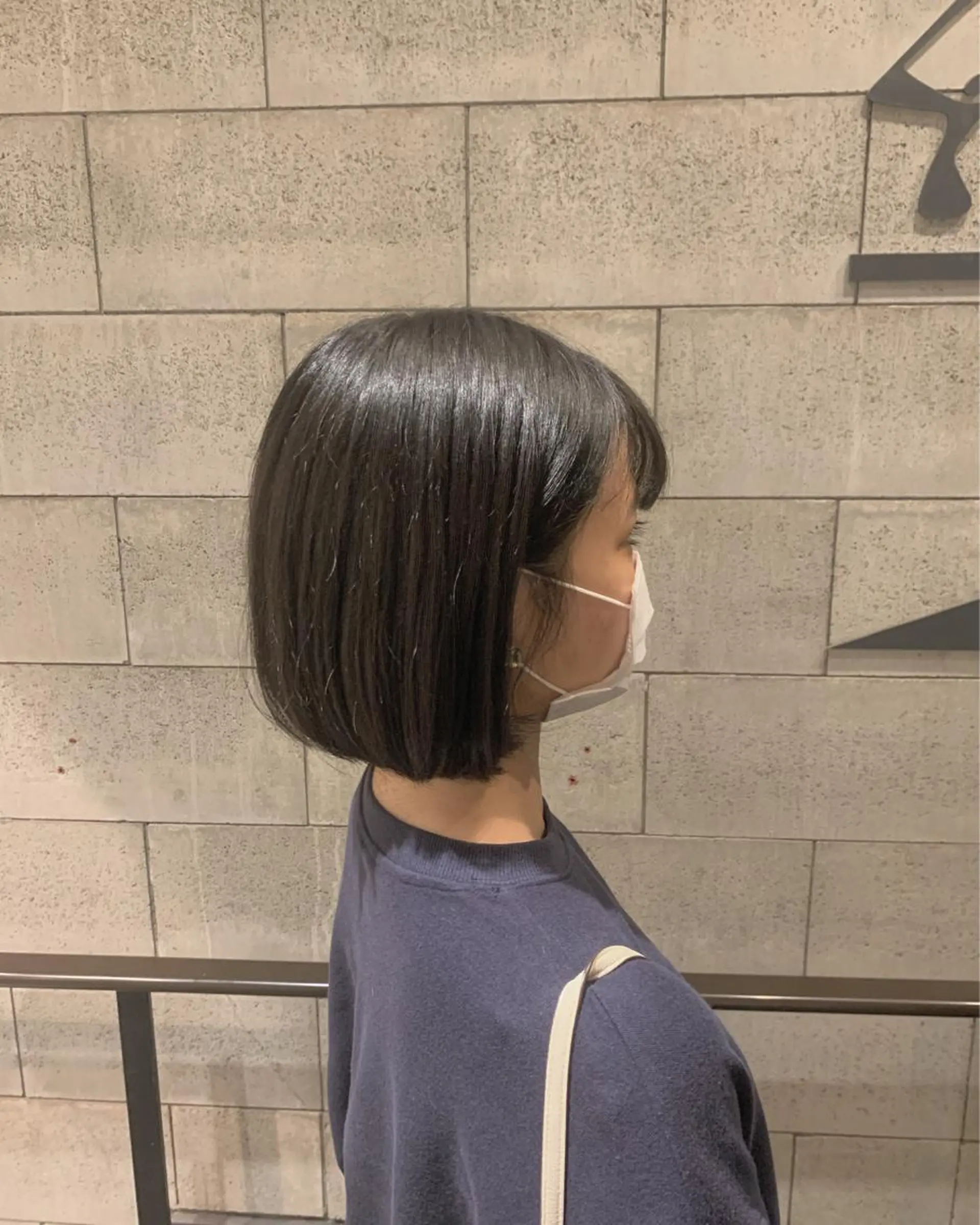 ショート 外ハネヘア 店長/髪質改善/ ナチュラル/松若　優のヘアスタイル