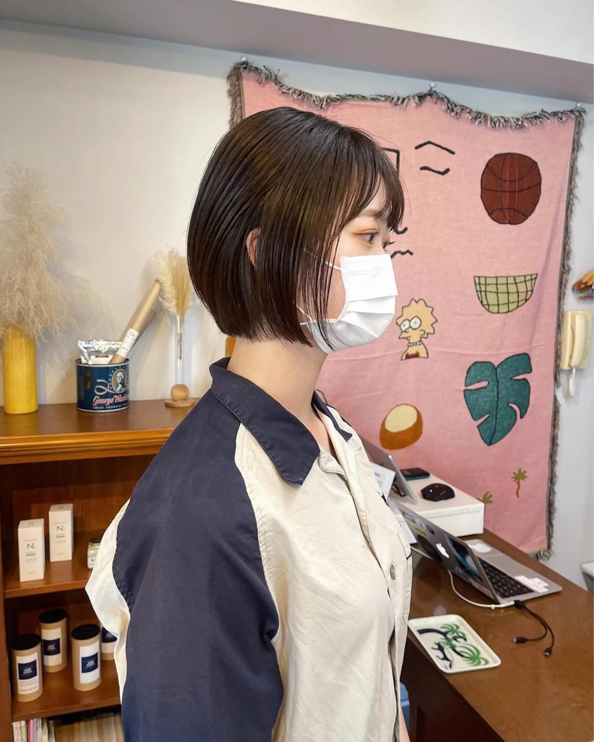 ショート カラー ボブ カット トリートメント MEY HAIR / CURLYS所属・丁寧なカウンセリング 🌿KENTA🌿のヘアスタイル