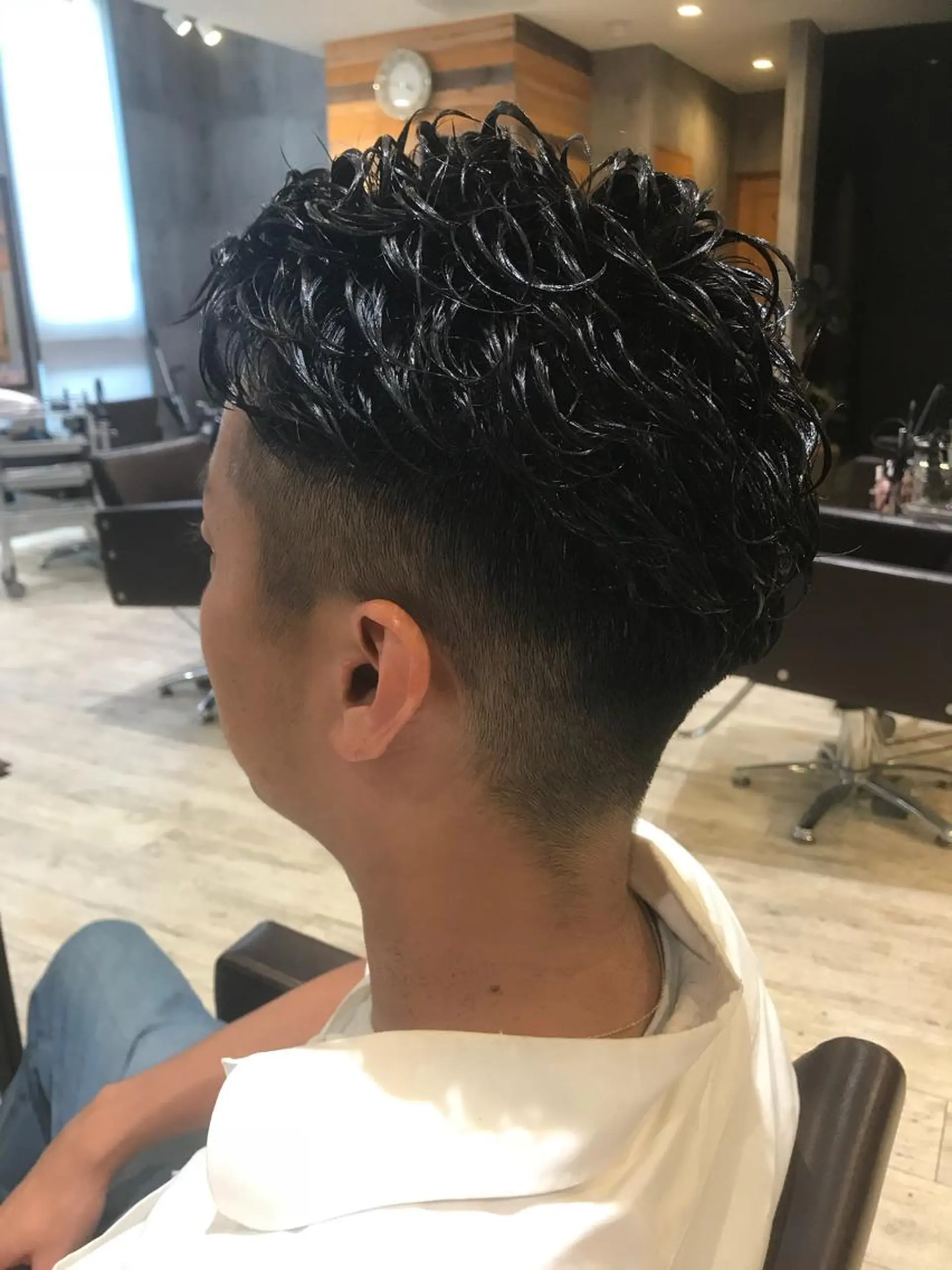 ショート カラー パーマ ヘアアレンジ メンズ キッズ ネイル マツエク・マツパ カット 縮毛矯正 MODEK's西宮店 マネージャー神道有基のヘアスタイル