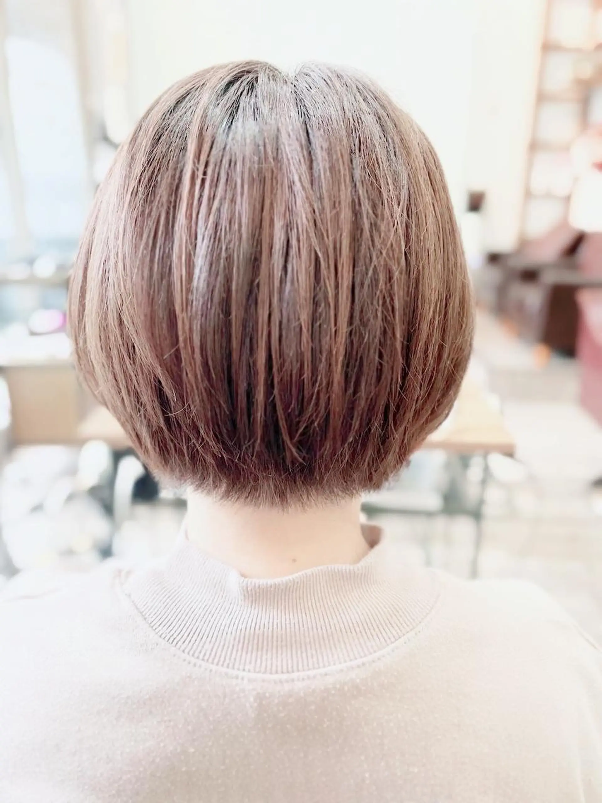 ショート カラー ショートボブ ボブ ショートヘア HAIR MAKE Avalon 橋本店所属・💎白髪染めも対応 🙆👌山本明菜のヘアスタイル