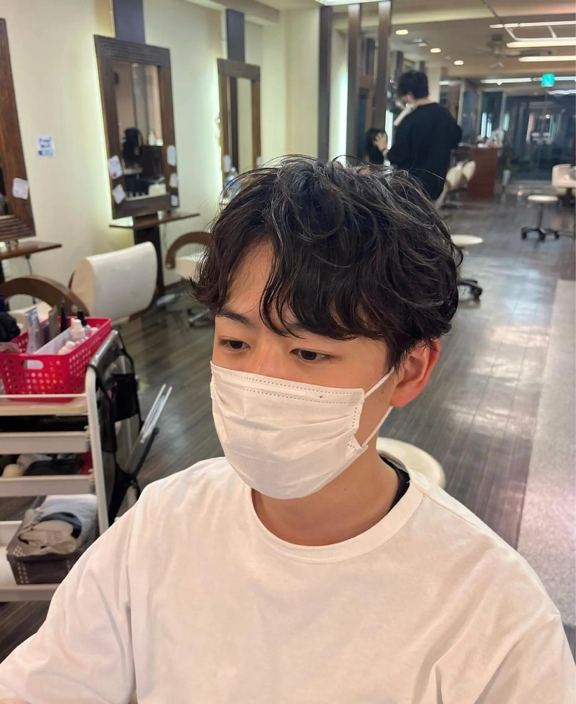 メンズ 💎森 ハリス誠一💎のヘアスタイル