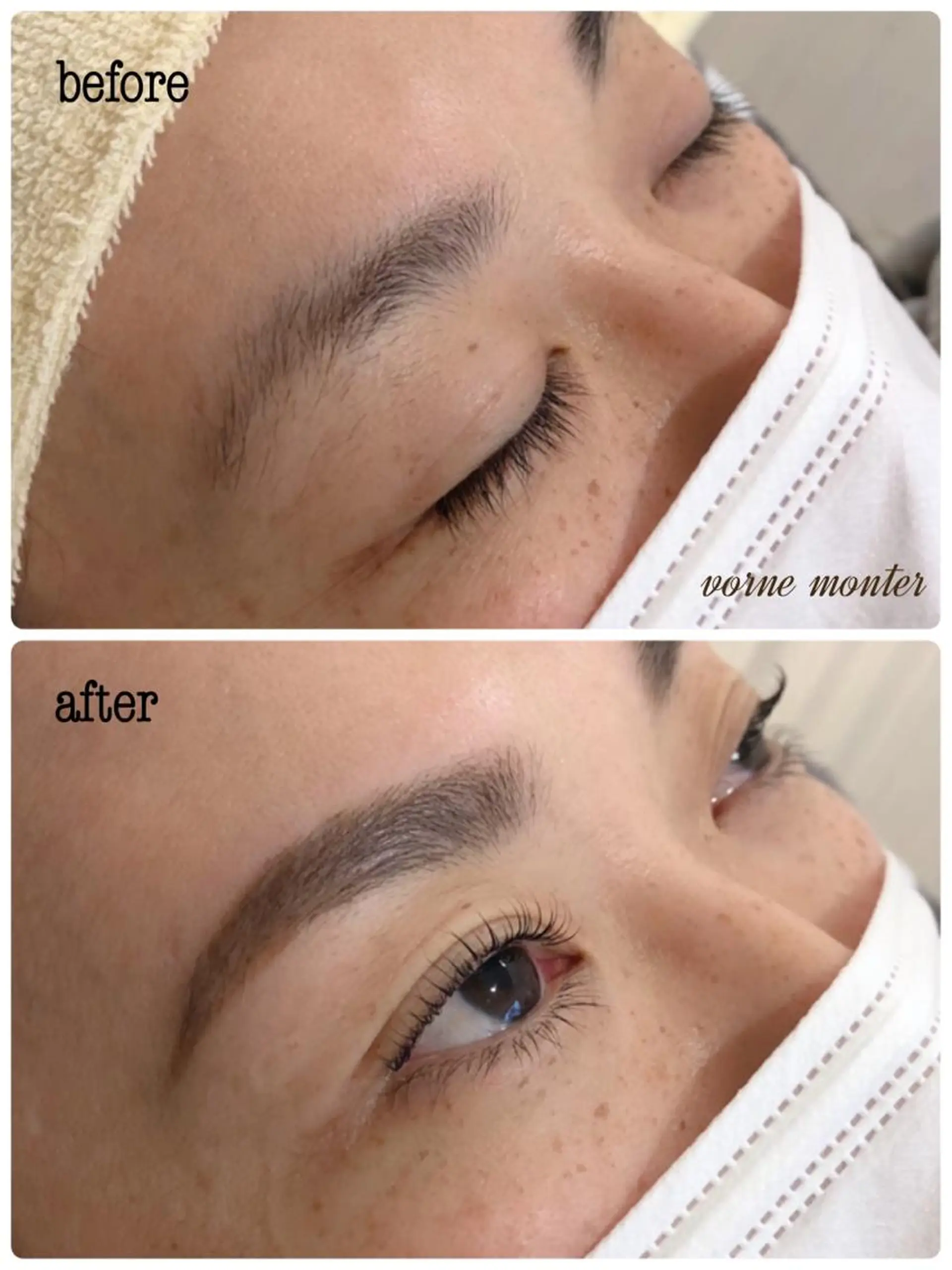 マツエク・マツパ ケラチンラッシュリフト まつげパーマ vorne・monter所属・Vorne Monterのマツエク・マツパデザイン
