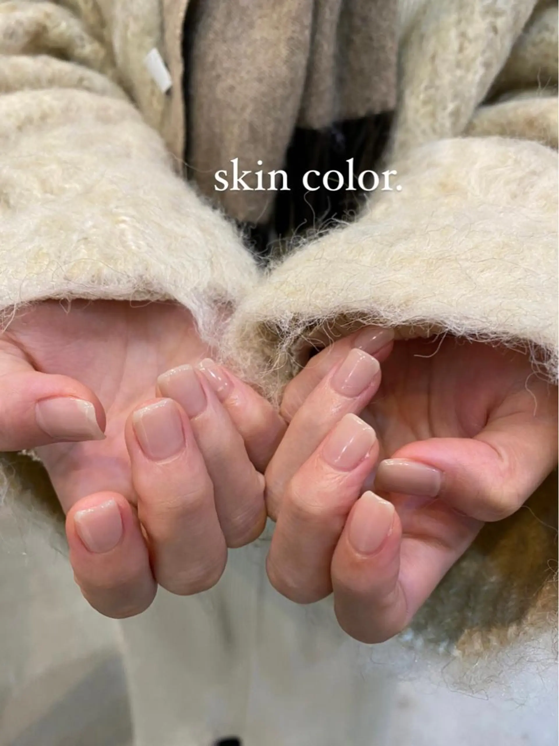 ネイル ニュアンスネイル 春ネイル 草加ニュアンスネイル 🌚hersのネイルデザイン