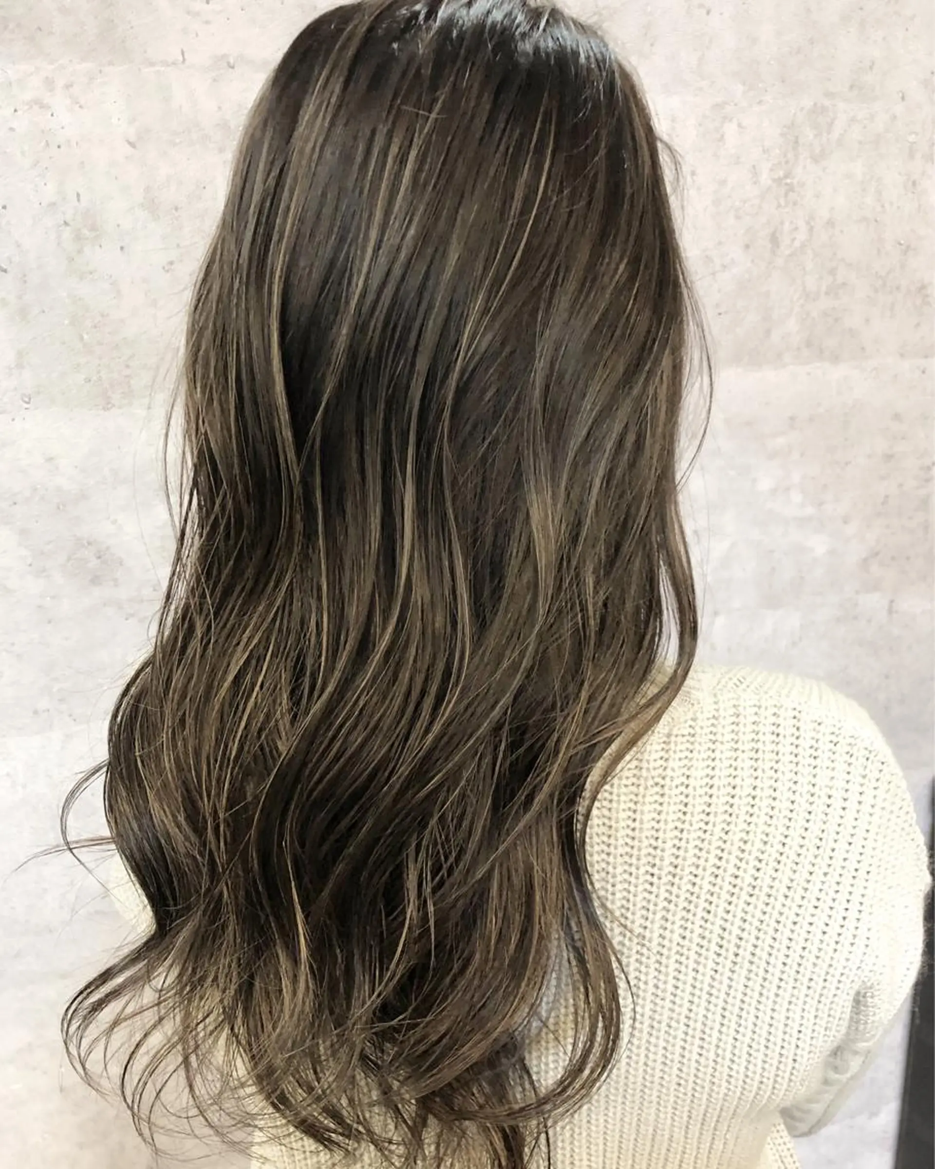 ロング カラー グレージュ ハイライトカラー ハイライト SOYON なんば店所属・艶髪✨/似合わせ✨/ SOYON難波/直紀のヘアスタイル