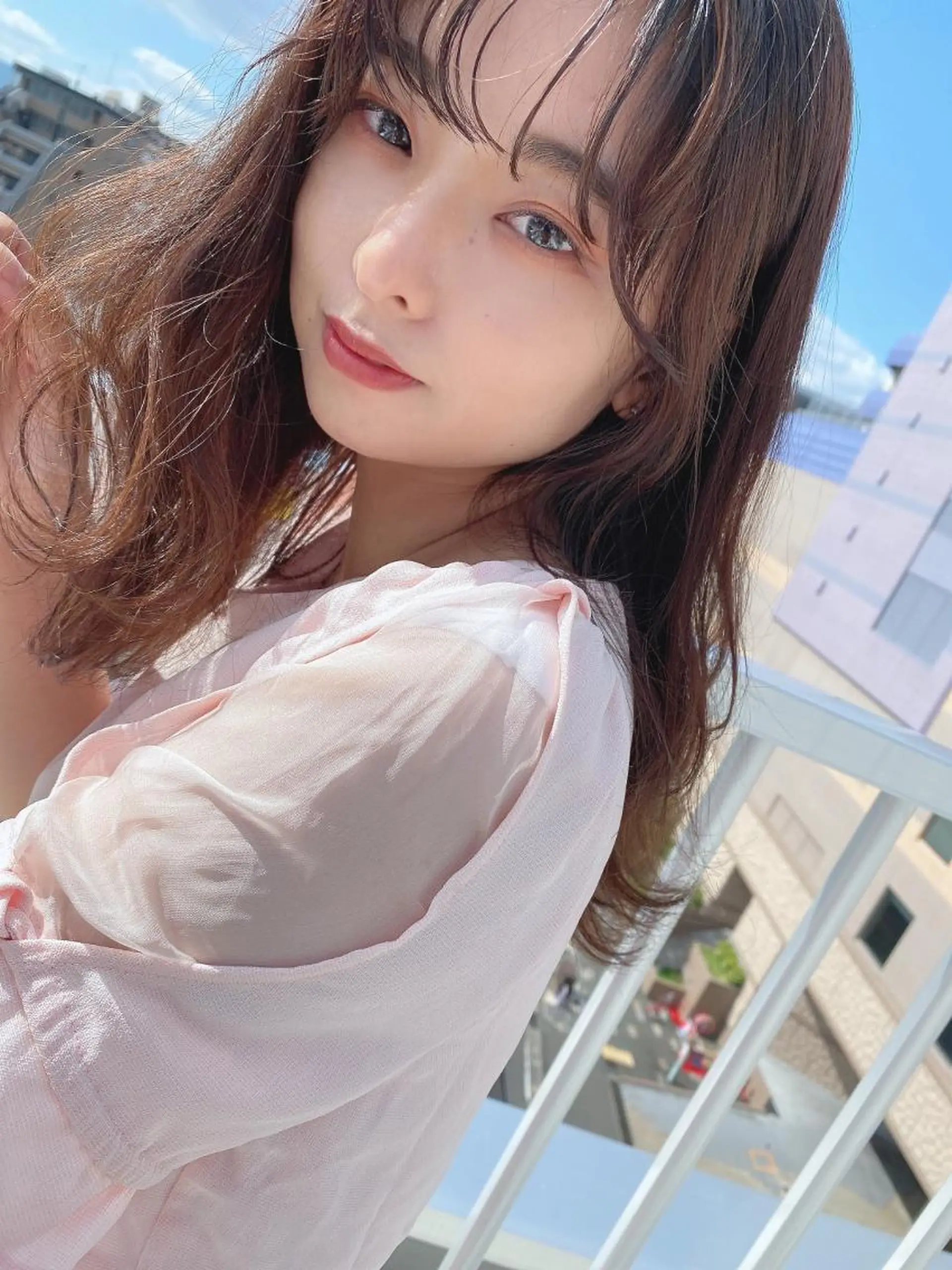 セミロング マンツーマン施術🫧 なつのヘアスタイル