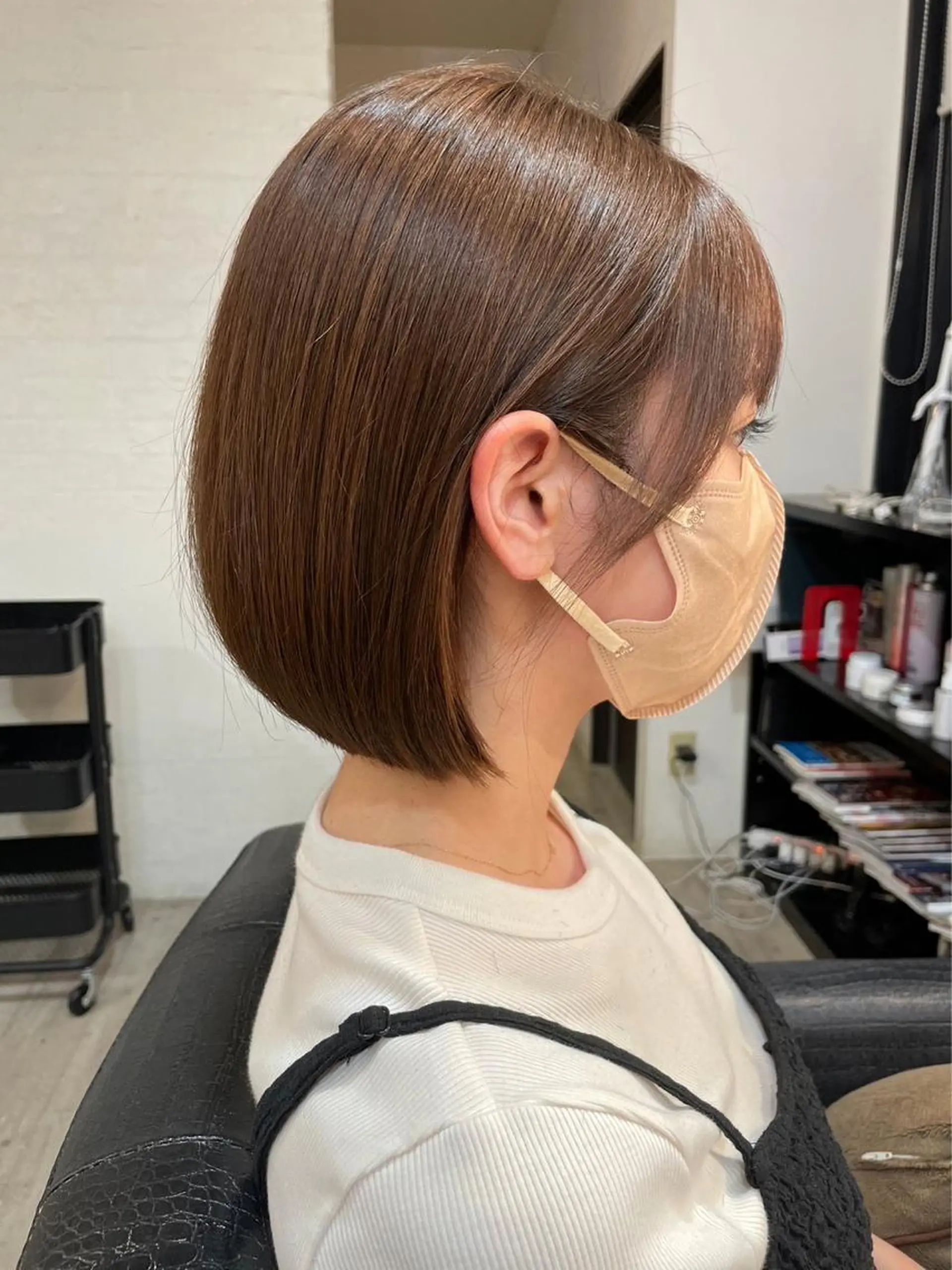 ショート とみ ながのヘアスタイル