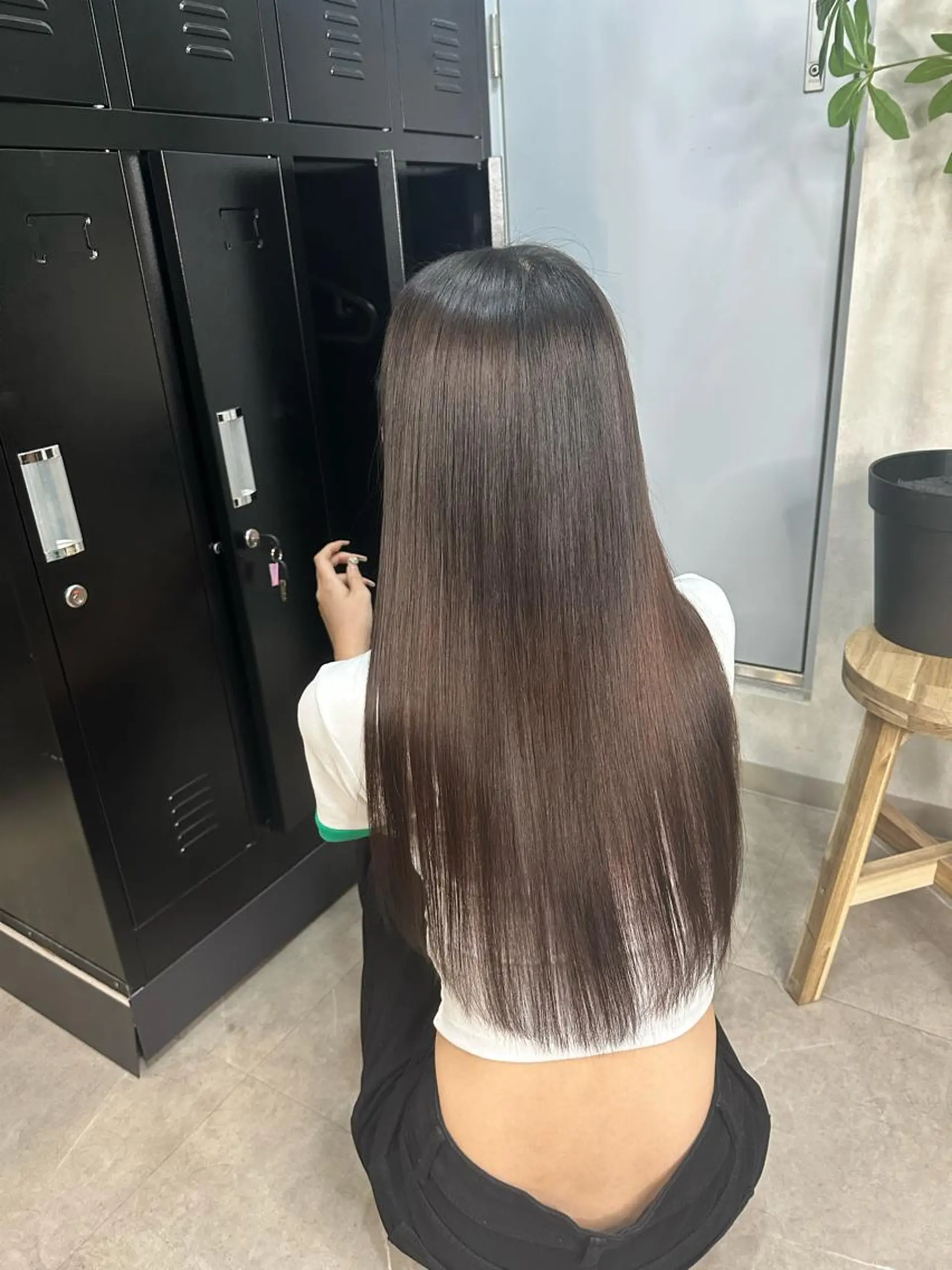 ロング カラー パーマ カット ヘアカラー 縮毛矯正 トリートメント XYZ所属・縮毛矯正/髪質改善 韓国風/MIKIYAのヘアスタイル