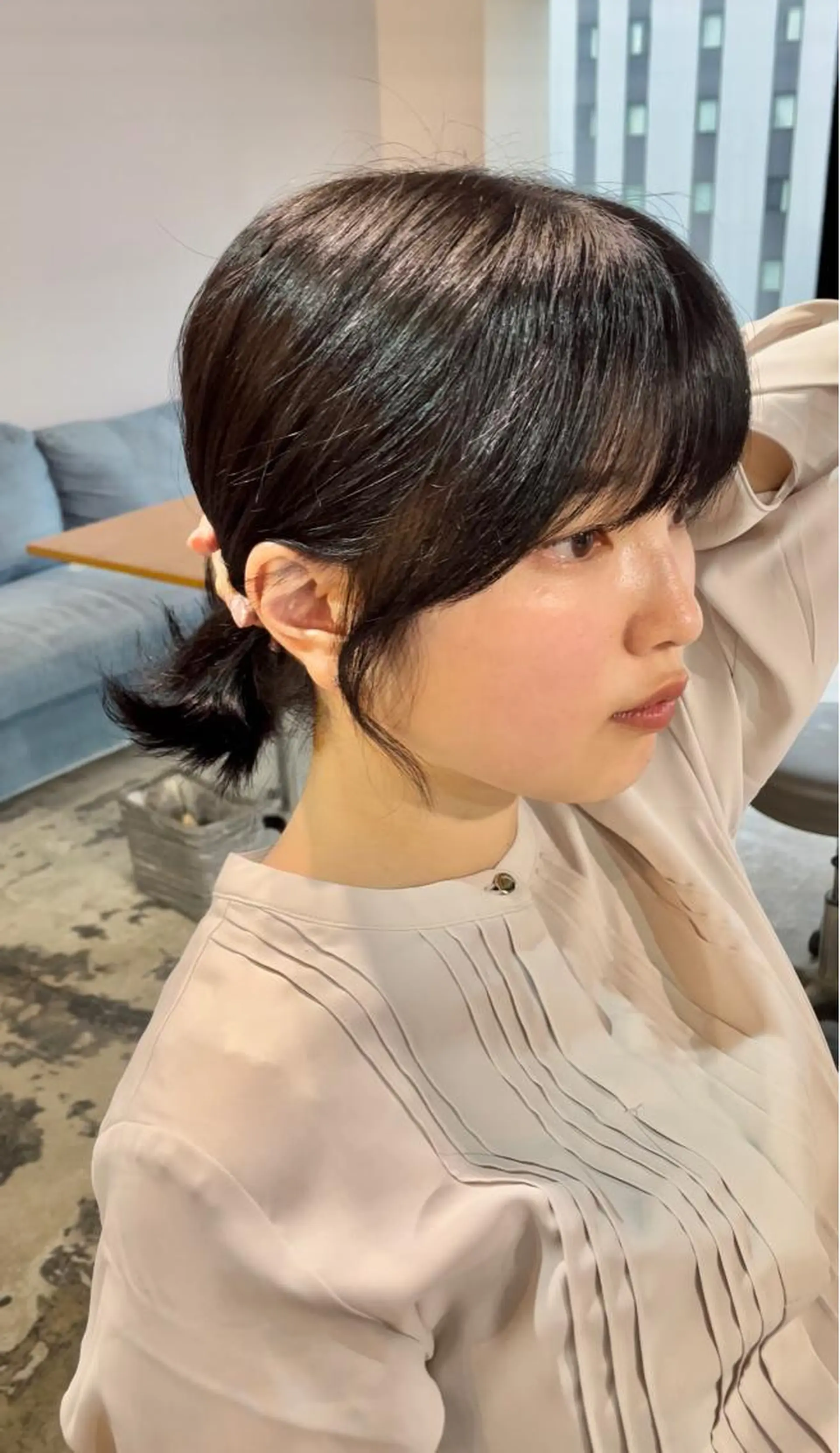 カラー La fith hair ray 札幌店所属・顔まわり/W カラー/リョウのヘアスタイル