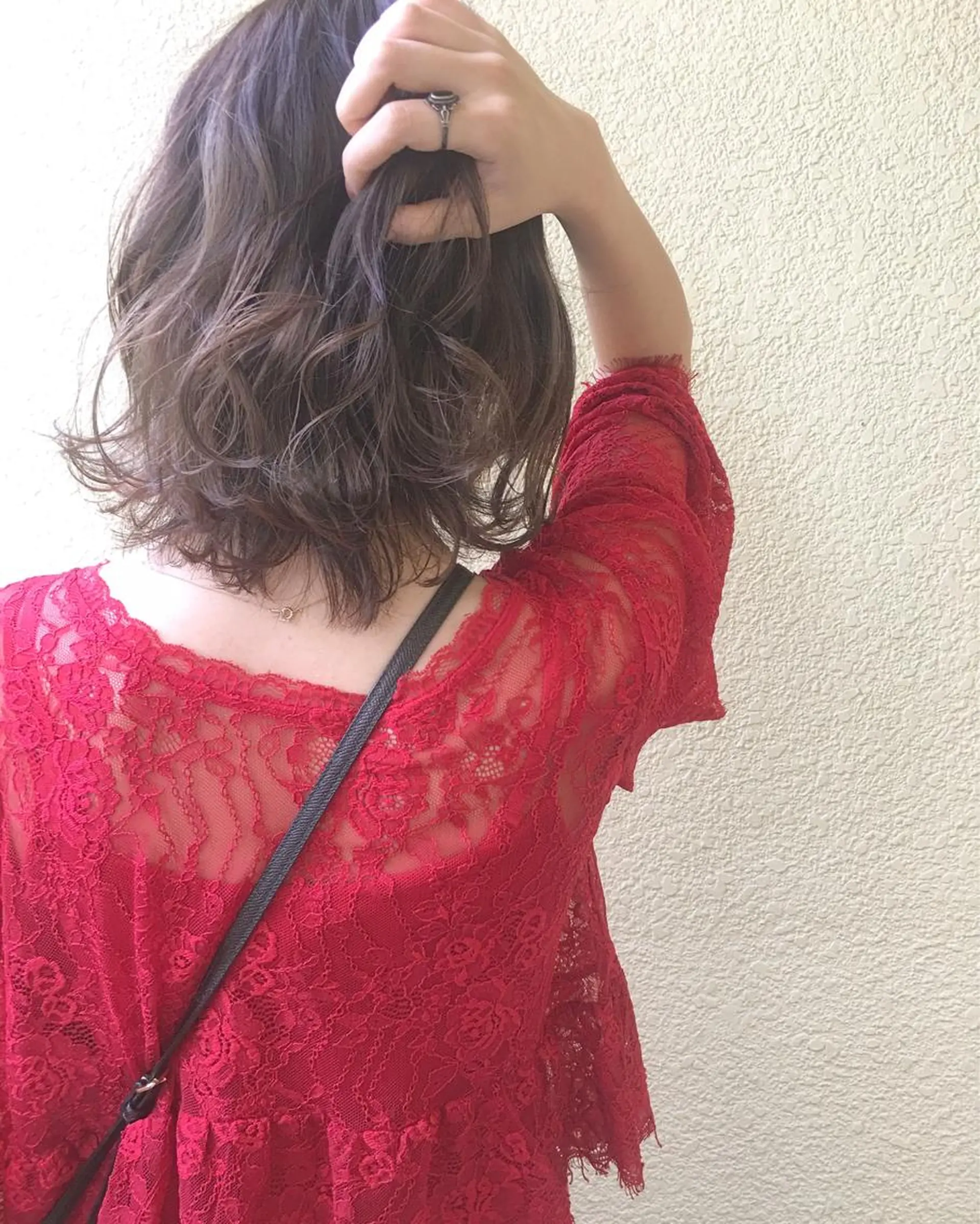 ミディアム カラー ベージュカラー グラデーションカラー ハイライトカラー ボブ 外国人風カラー 🤍LOREN エリコ🌈のヘアスタイル