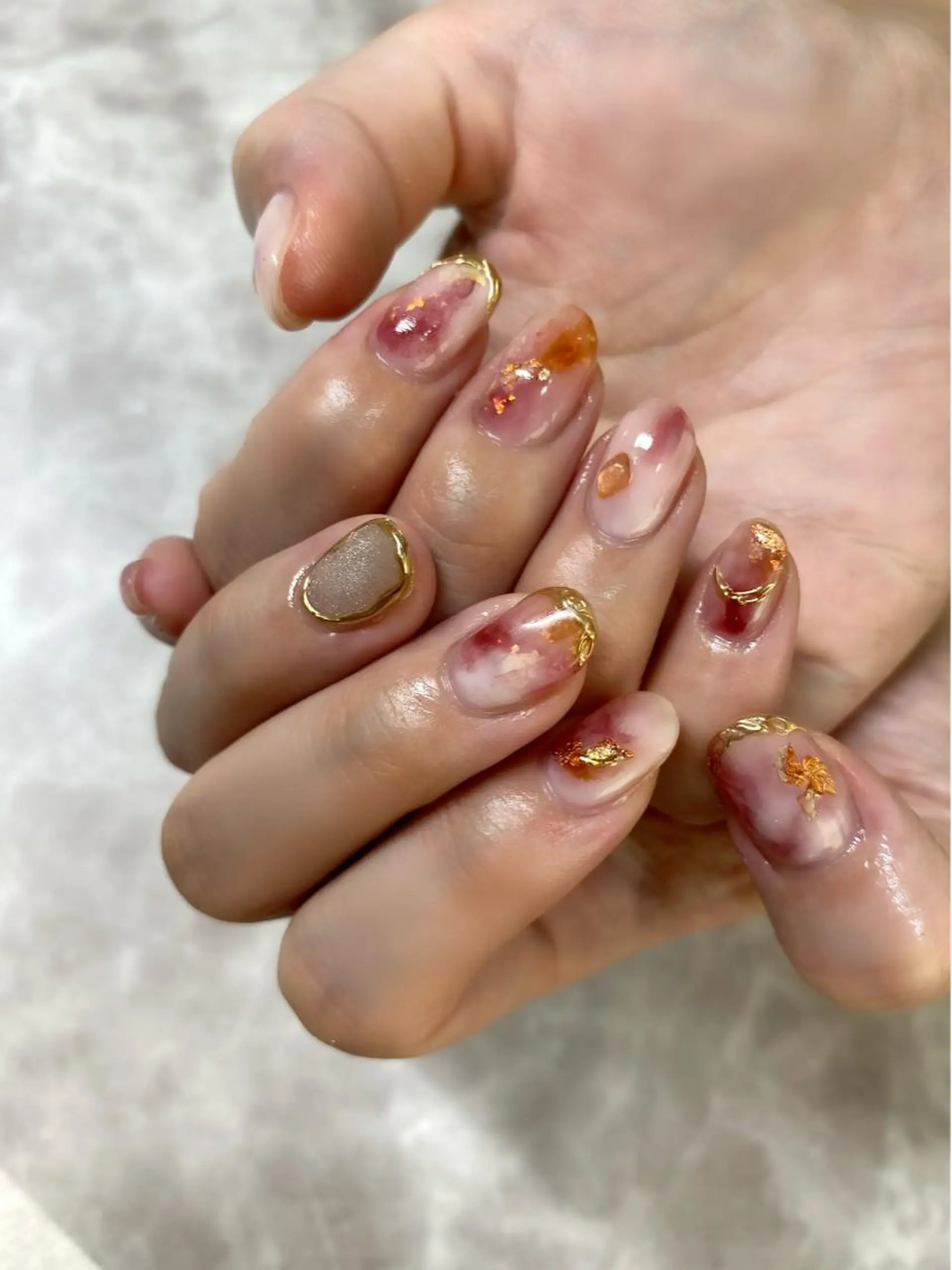 ネイル ハンドネイル Olive nail salon所属・kawaguchi yukiのネイルデザイン