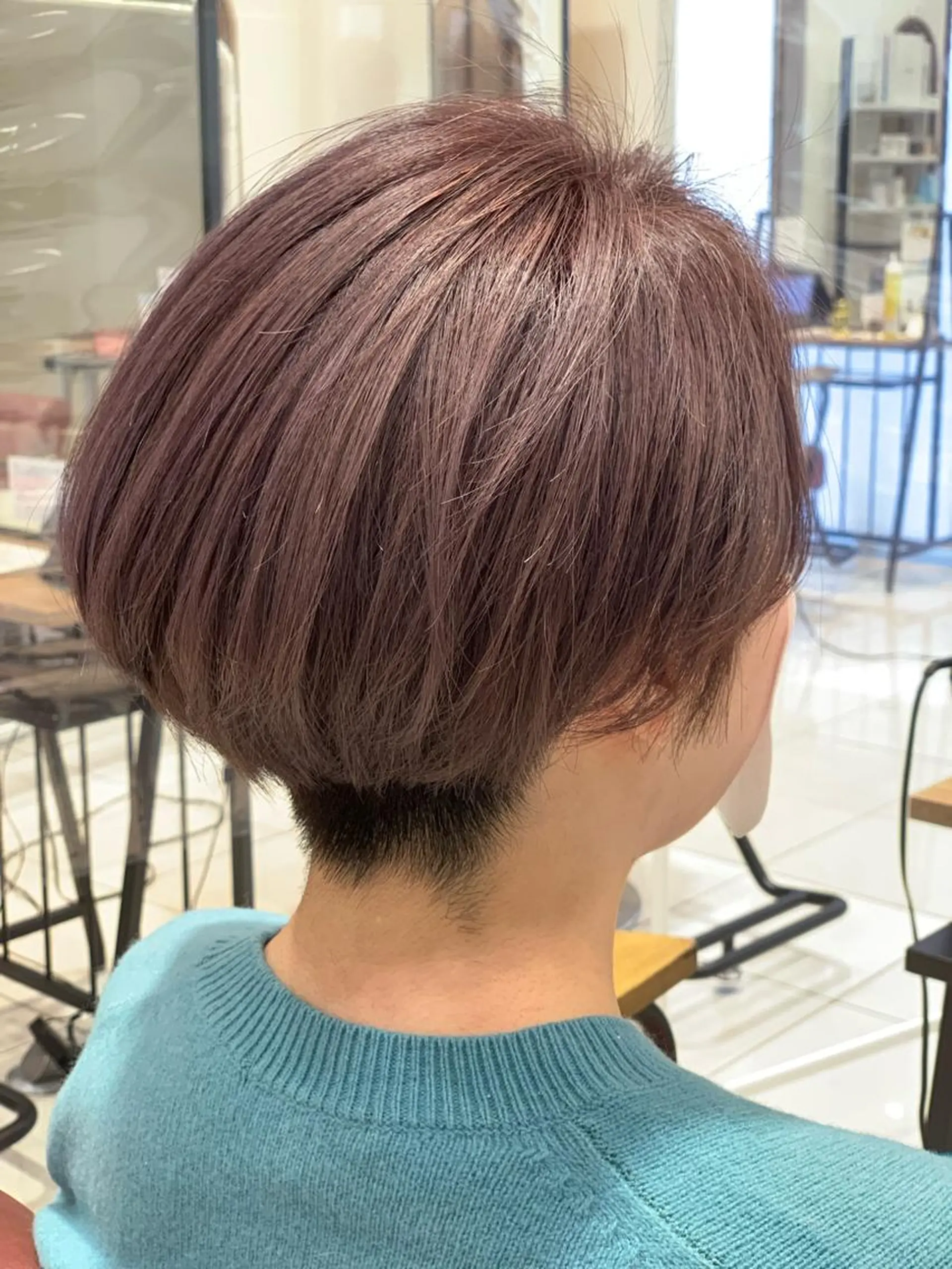 ショート カラー ヘアカラー 髪質改善カラーリスト /根本雄貴のヘアスタイル