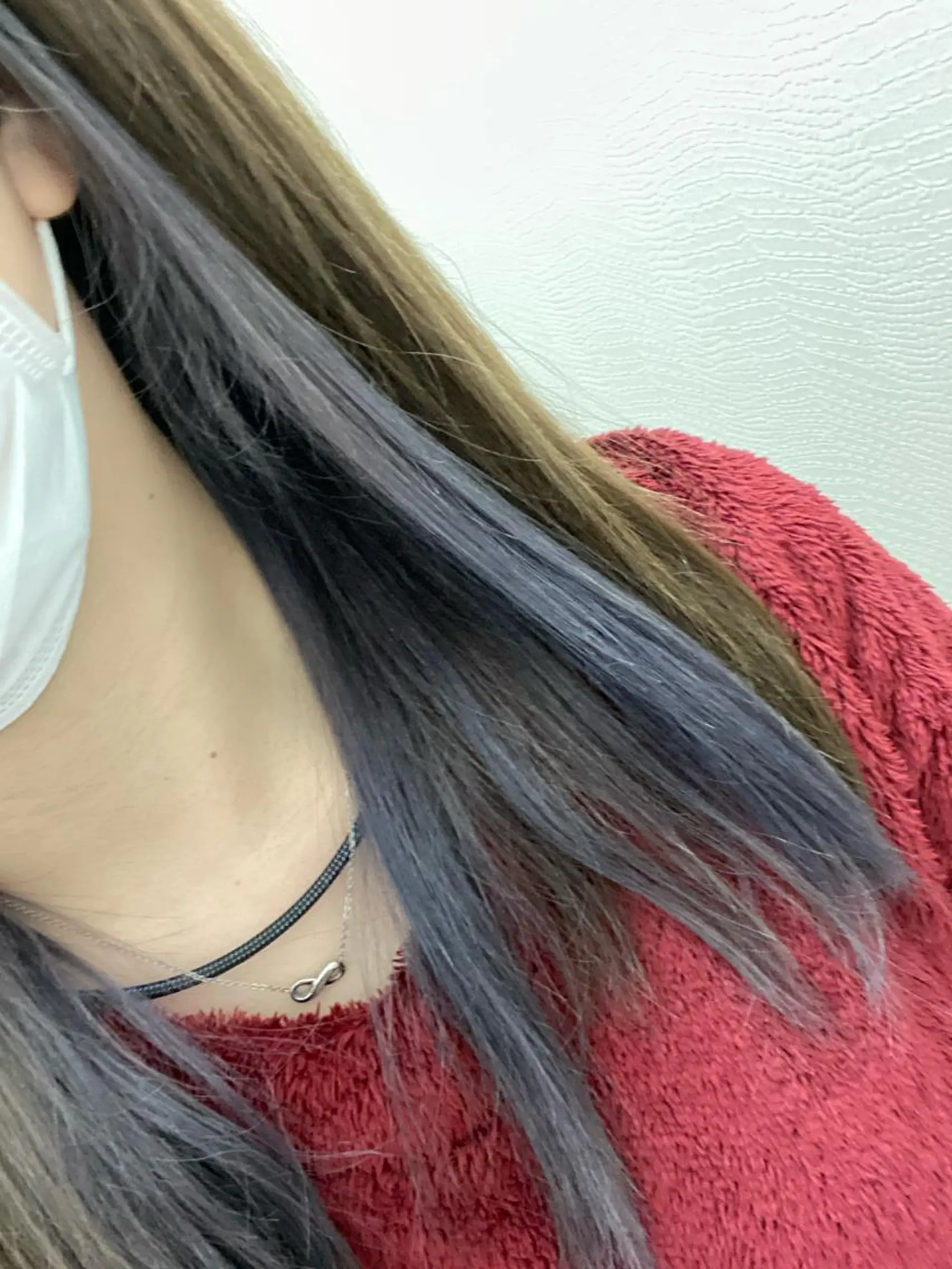 セミロング カラー インナーカラー 足利/透明感カラー/ GRACE/りおのヘアスタイル