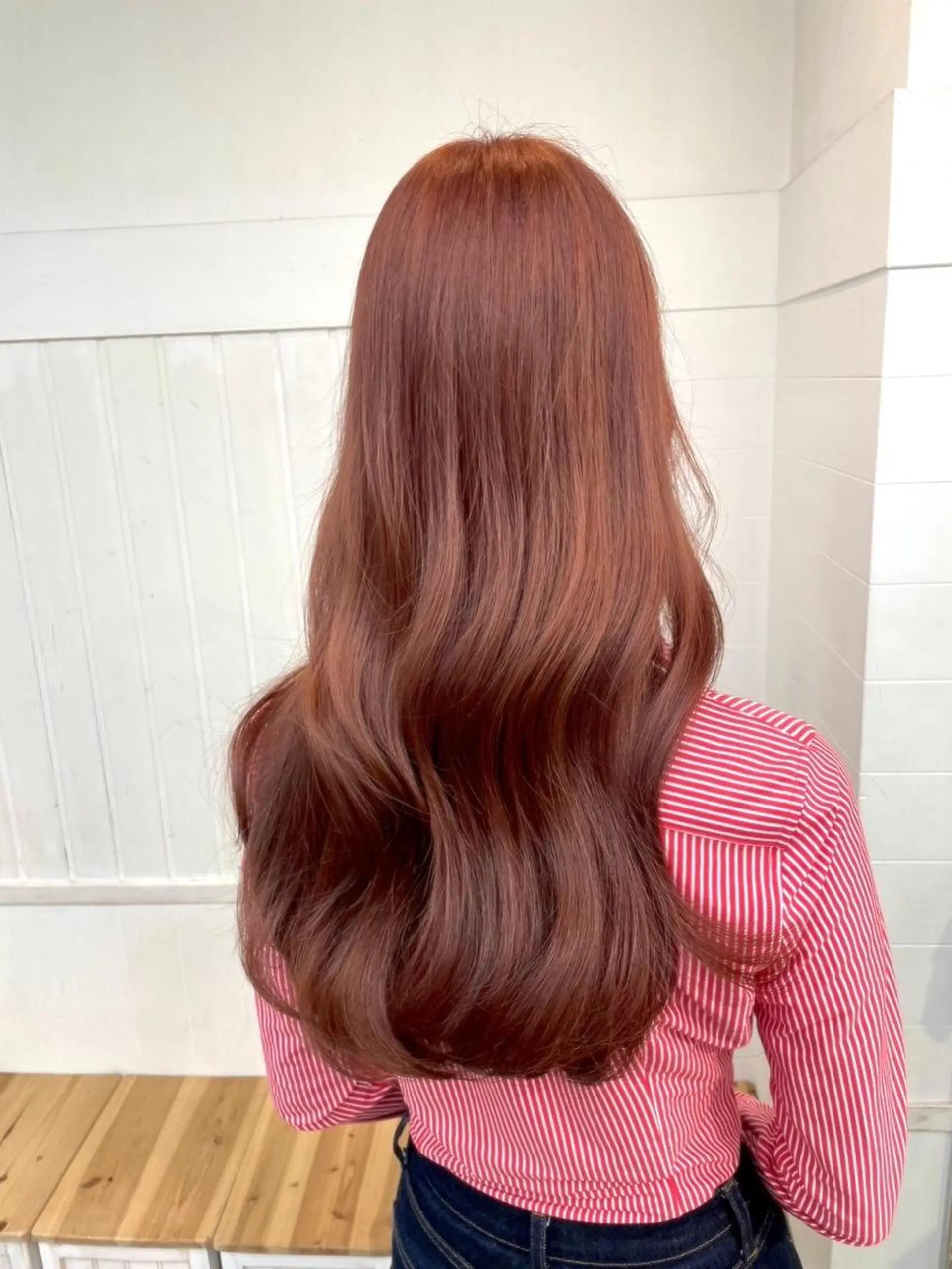 ロング カラー アディクシーカラー ブリーチ 透明感カラー グレージュ イルミナカラー カット ヘアカラー トリートメント N° anfeel 渋谷🪞🫧のヘアスタイル